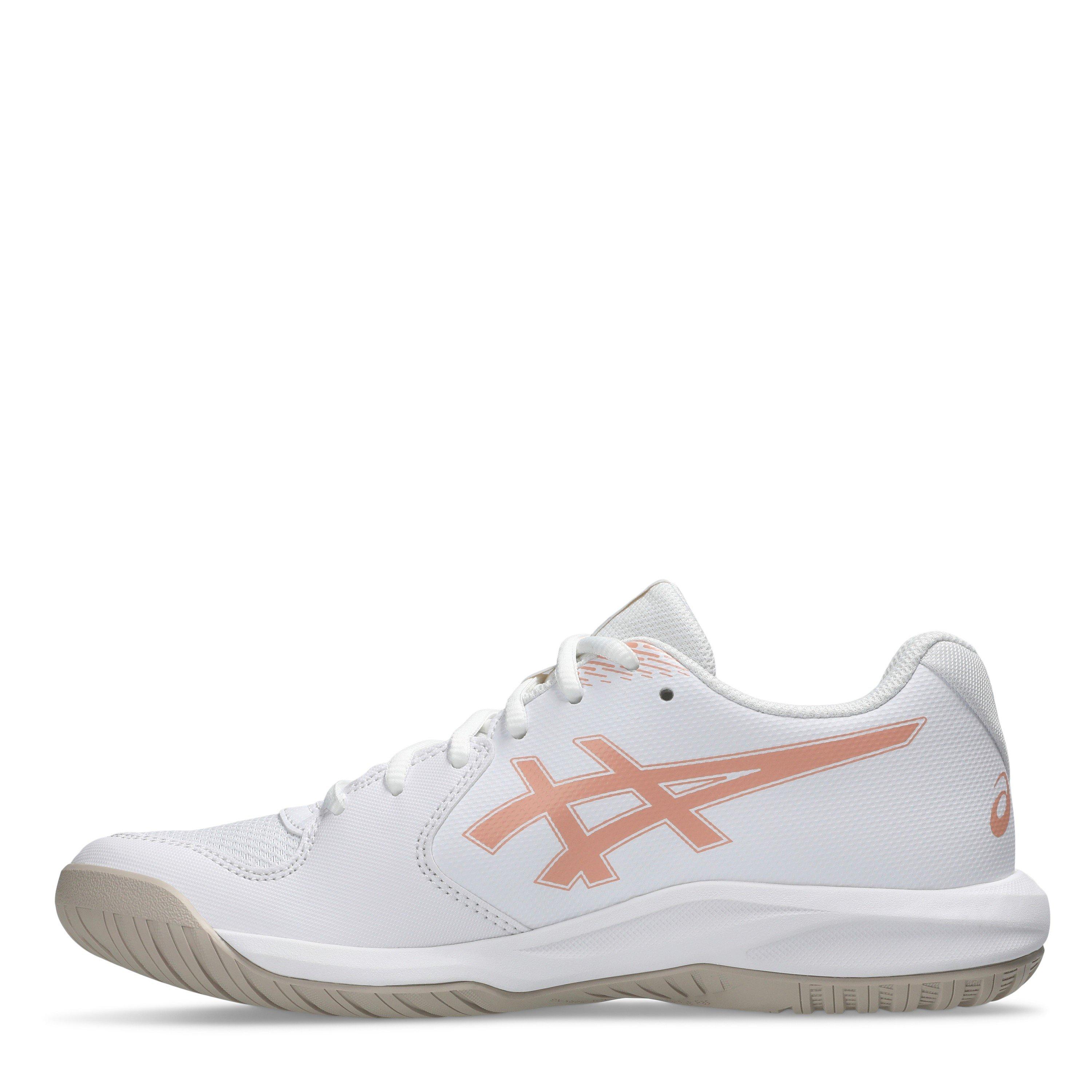 Wht/Cantaloupe - Asics - Gel-Dedicate 9 Womens Pickleball Shoes - 2