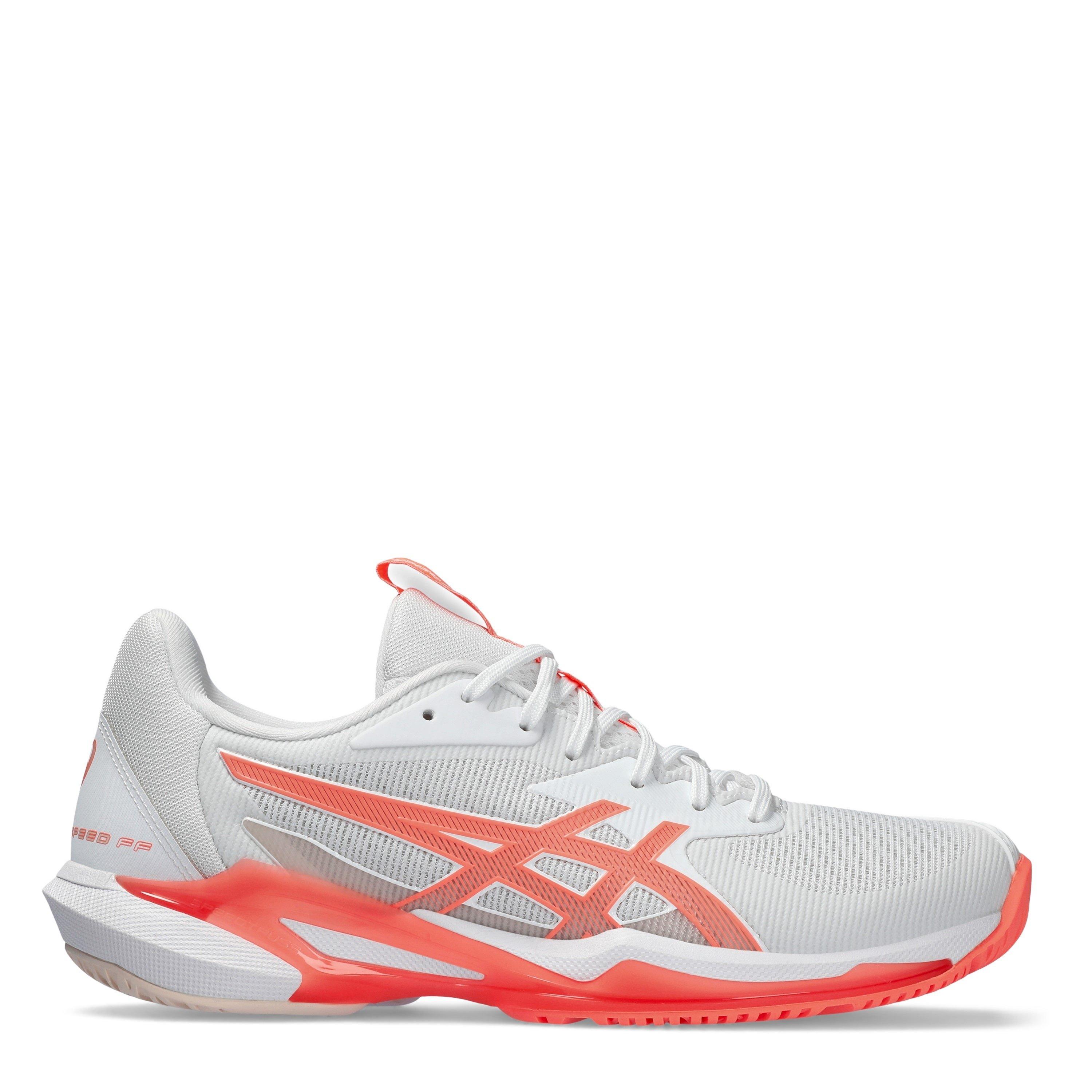 Weiß/Koralle - Asics - Solution Swift FF 3 Womens Tennis Shoes - 1