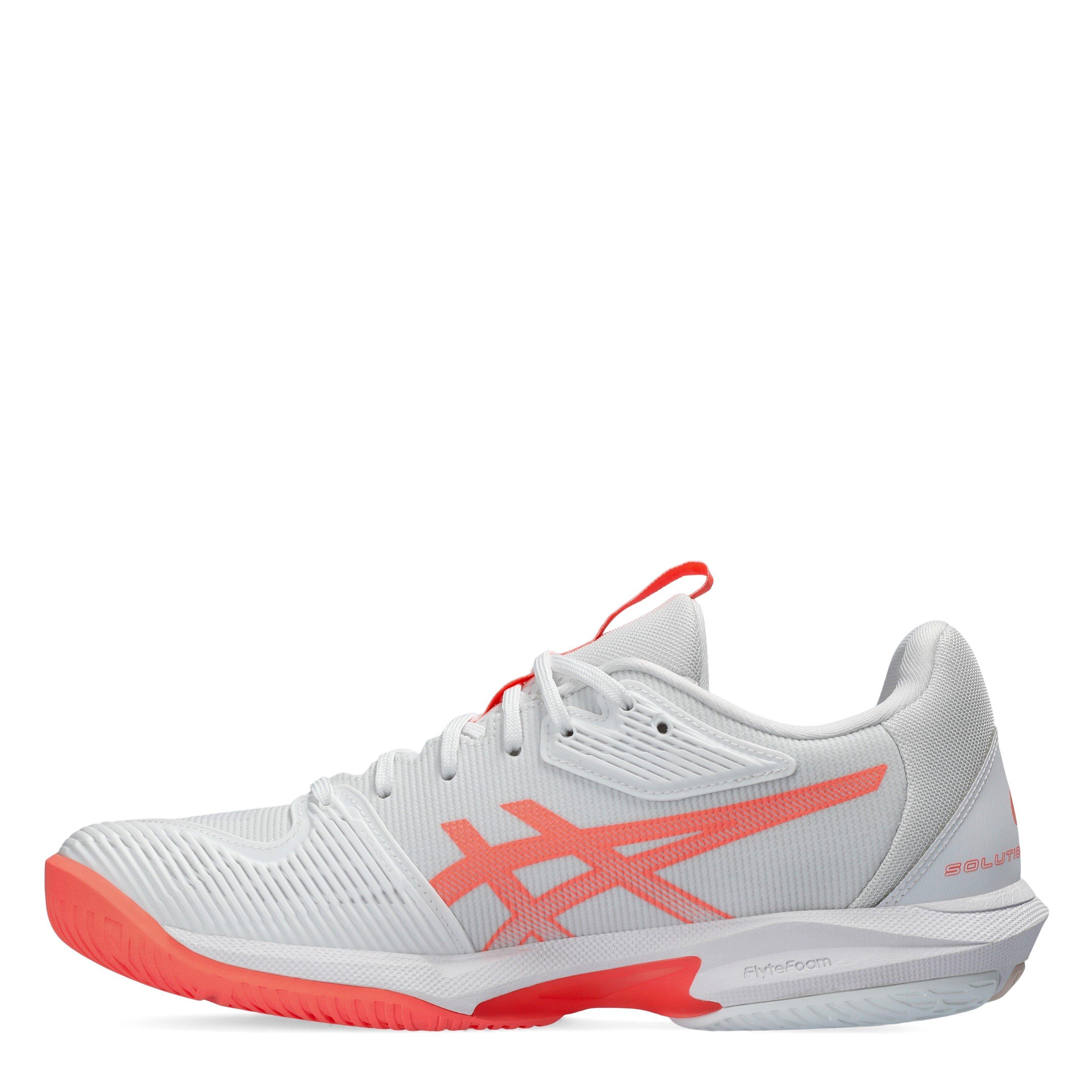 Branco/Coral - Asics - Solution Swift  FF 3 Womens Tennis Shoes - 2