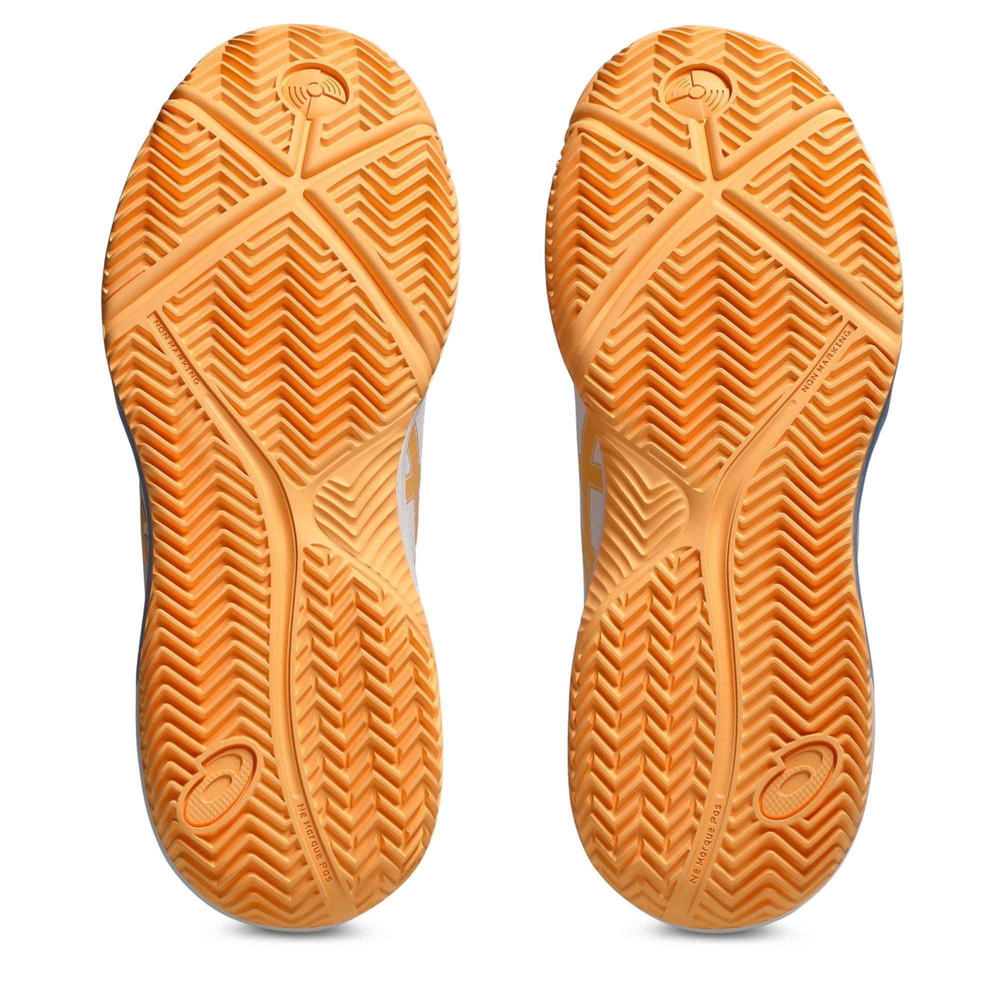 Wht/Org Glow - Asics - 8 PADEL - 3