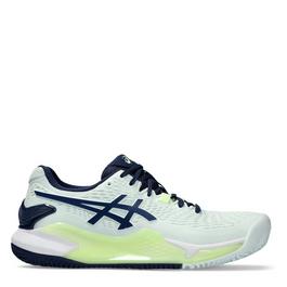 Asics Gel Resolution 9 Clay Womens Tennis Shoes