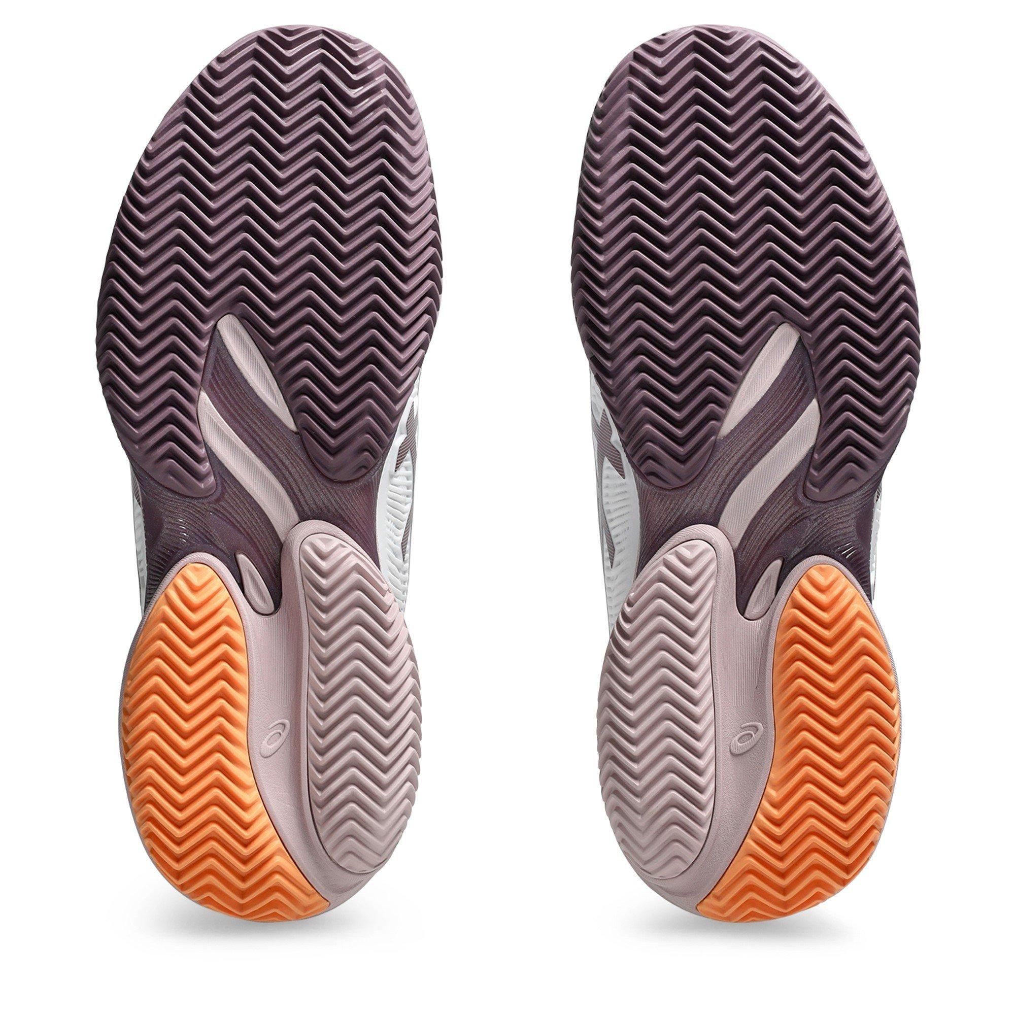 Weiß/Rose - Asics - Court Ff 3 Clay Tennis Shoes Womens - 3