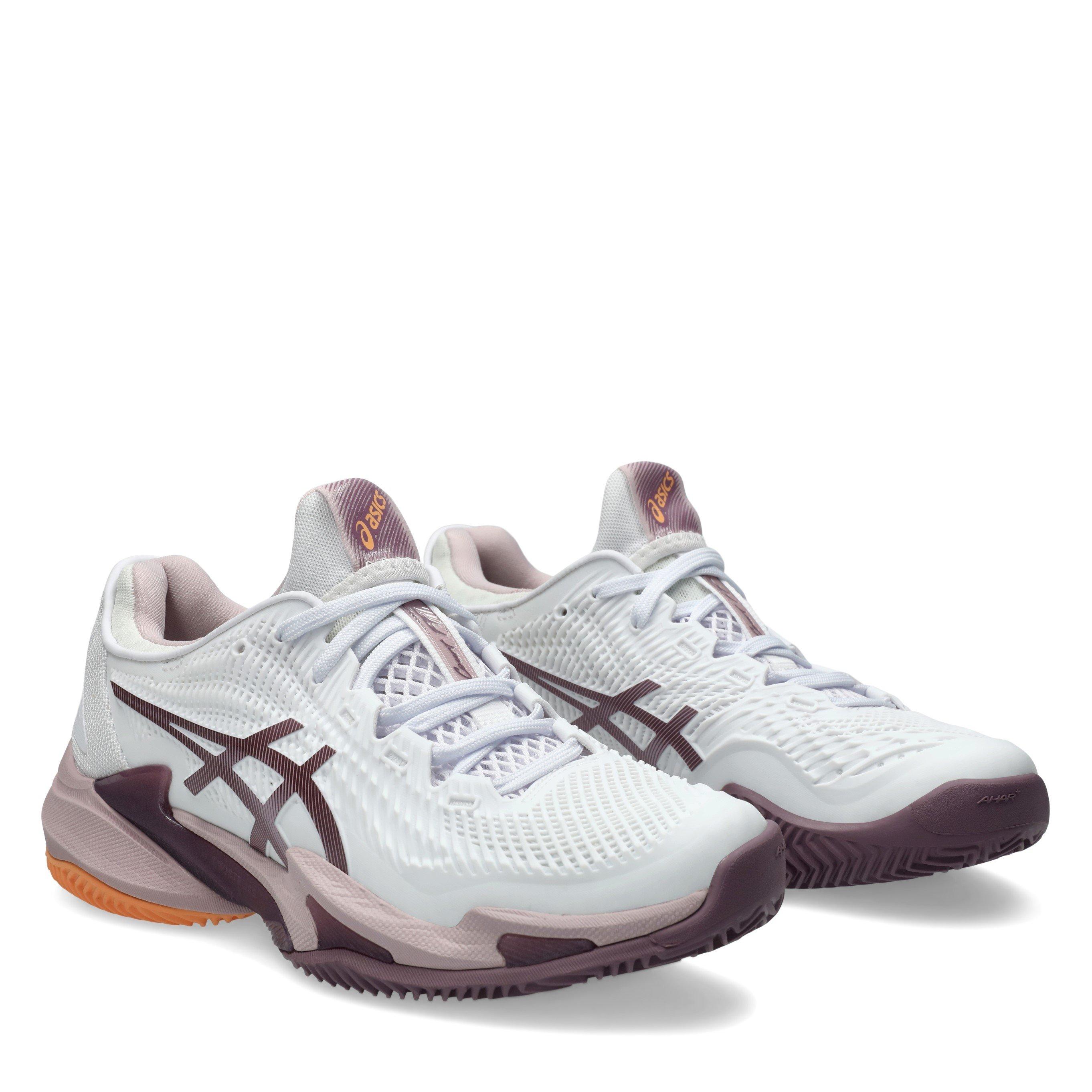 Weiß/Rose - Asics - Court Ff 3 Clay Tennis Shoes Womens - 4