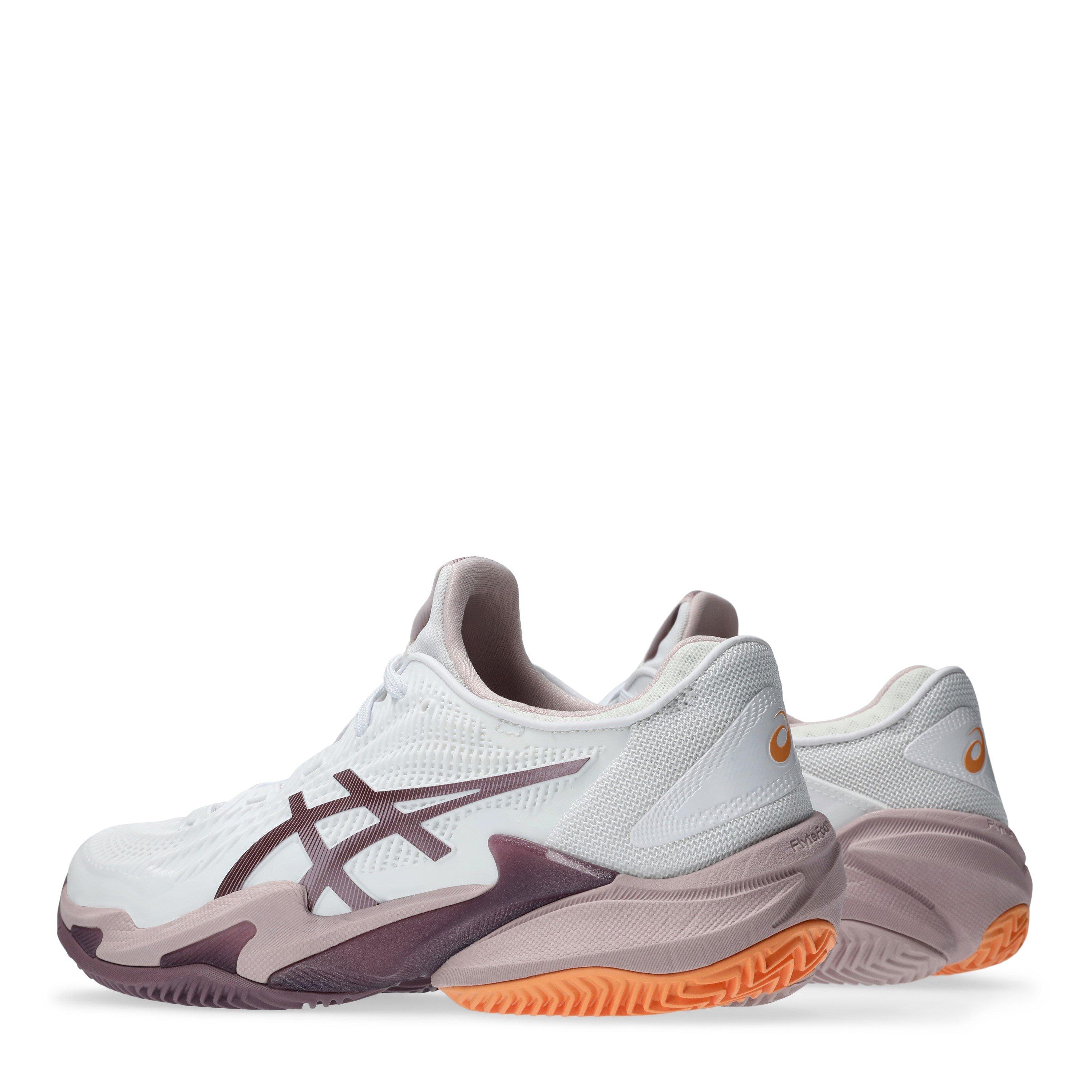 Weiß/Rose - Asics - Court Ff 3 Clay Tennis Shoes Womens - 5