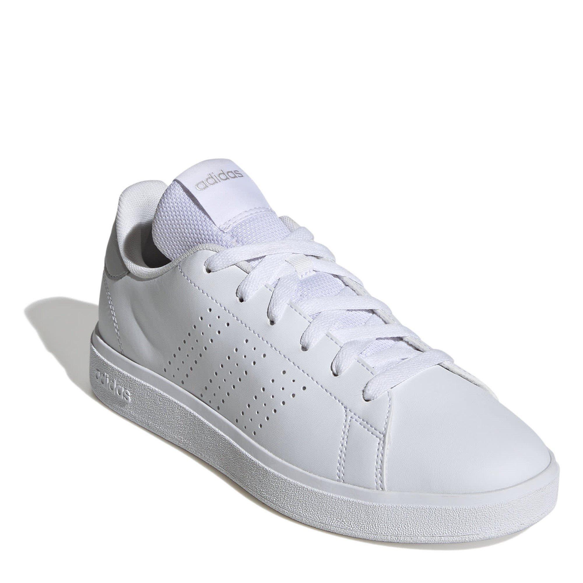 White/Silver - adidas - Advantage 2.0 Womens Shoes - 3