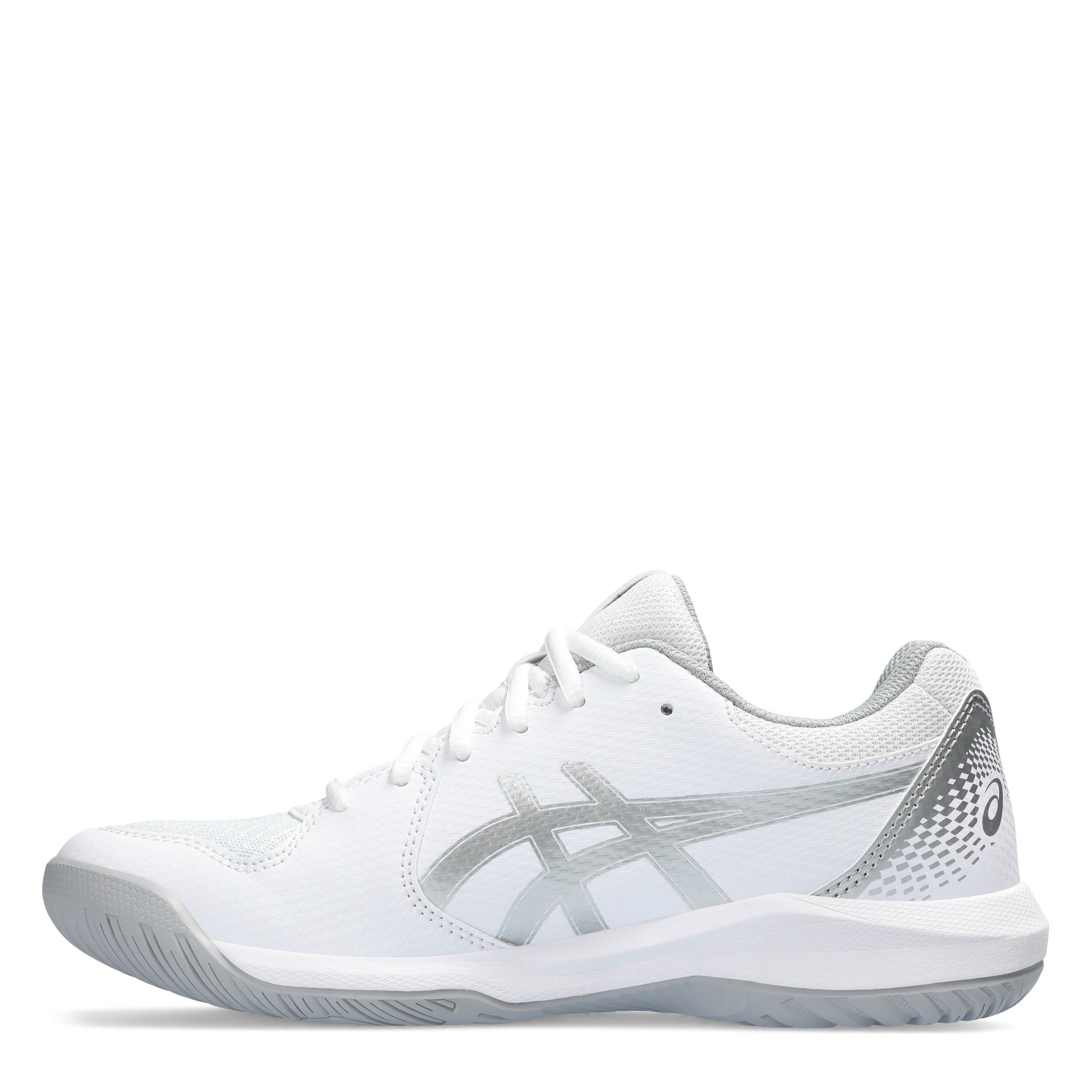 Weiß/Silber - Asics - Gel-Dedicate 8 Tennis Shoes Womens - 2