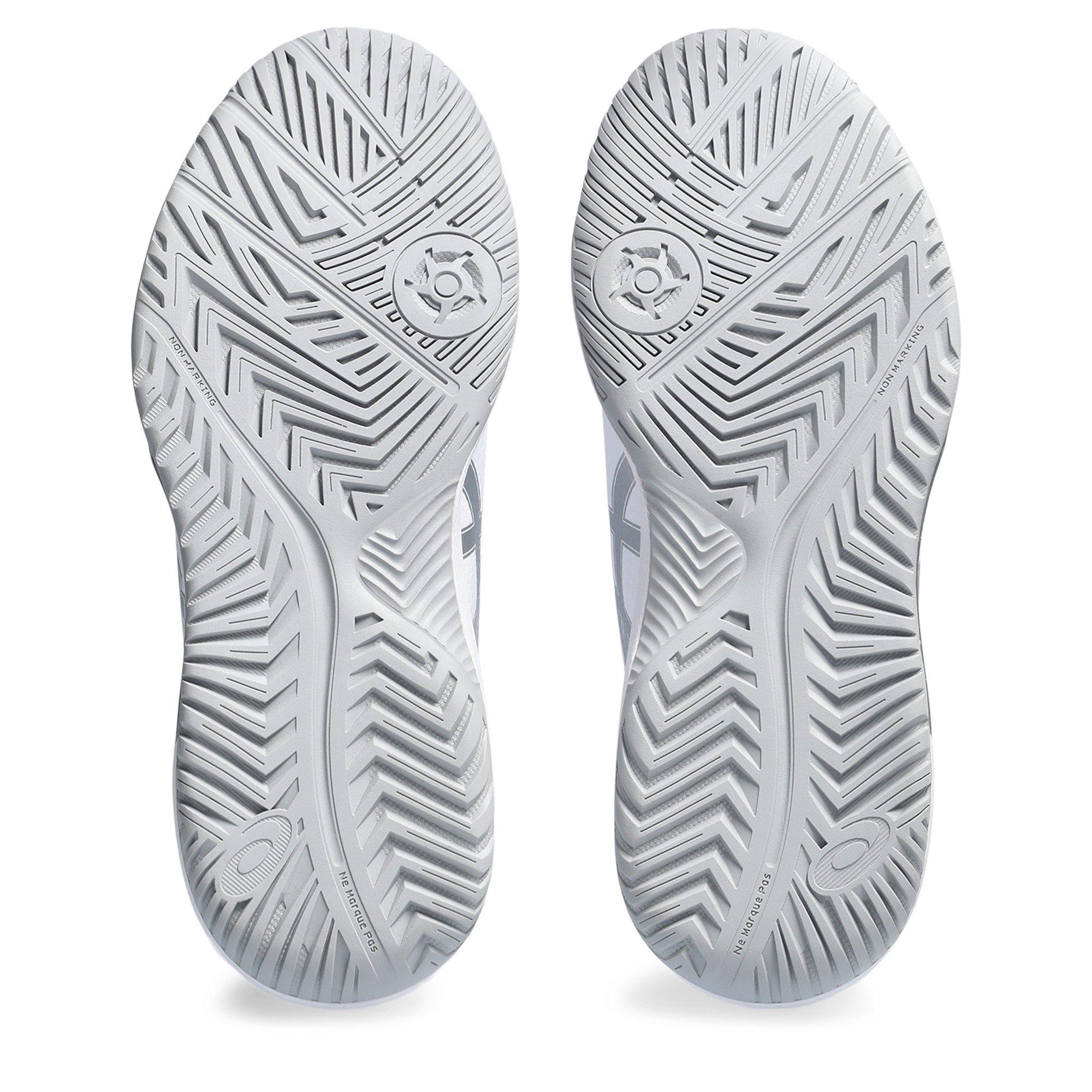 Weiß/Silber - Asics - Gel-Dedicate 8 Tennis Shoes Womens - 3