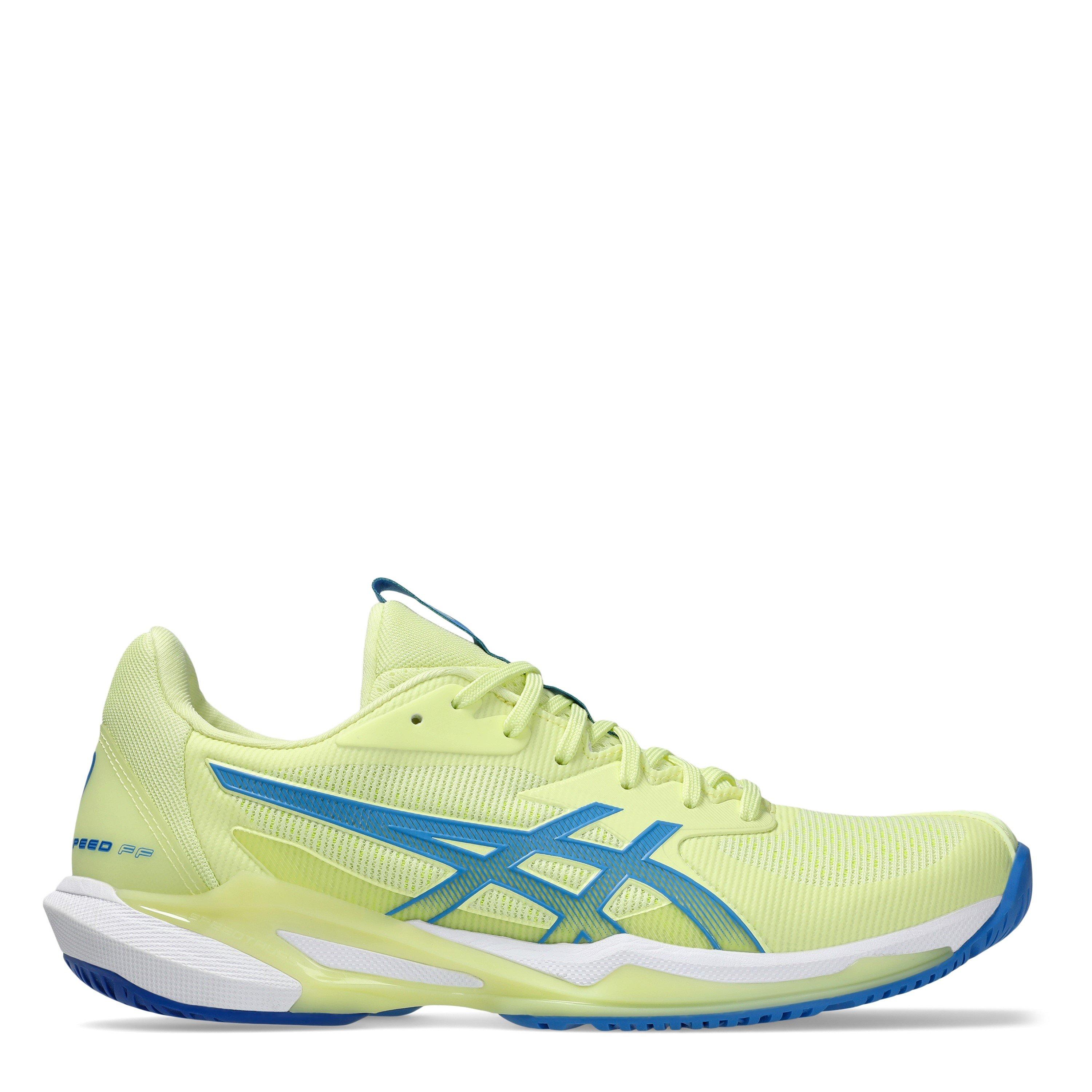 Amarillo/Azul - Asics - Solution Speed FF 3 Tennis Shoes Womens - 1