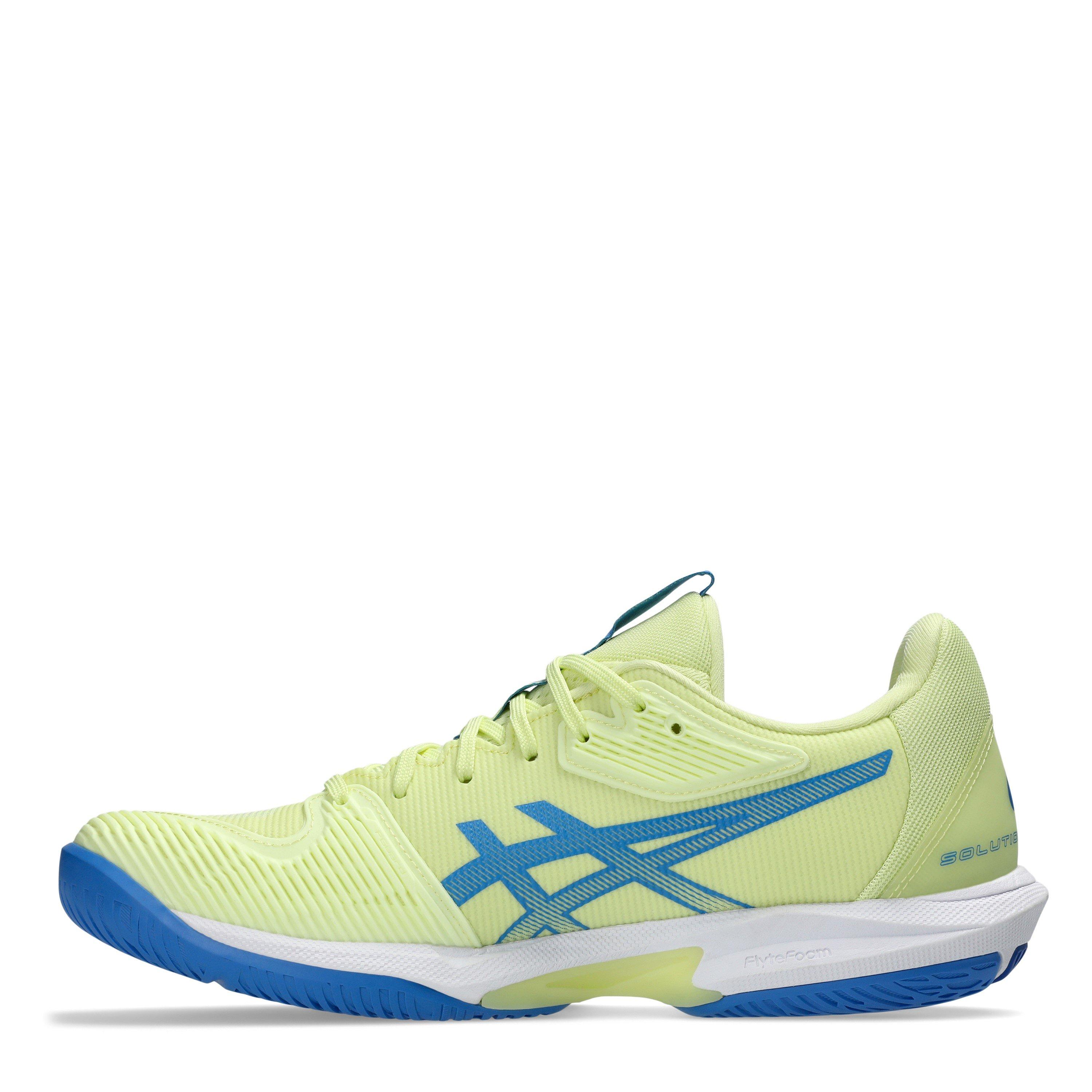 Amarillo/Azul - Asics - Solution Speed FF 3 Tennis Shoes Womens - 2