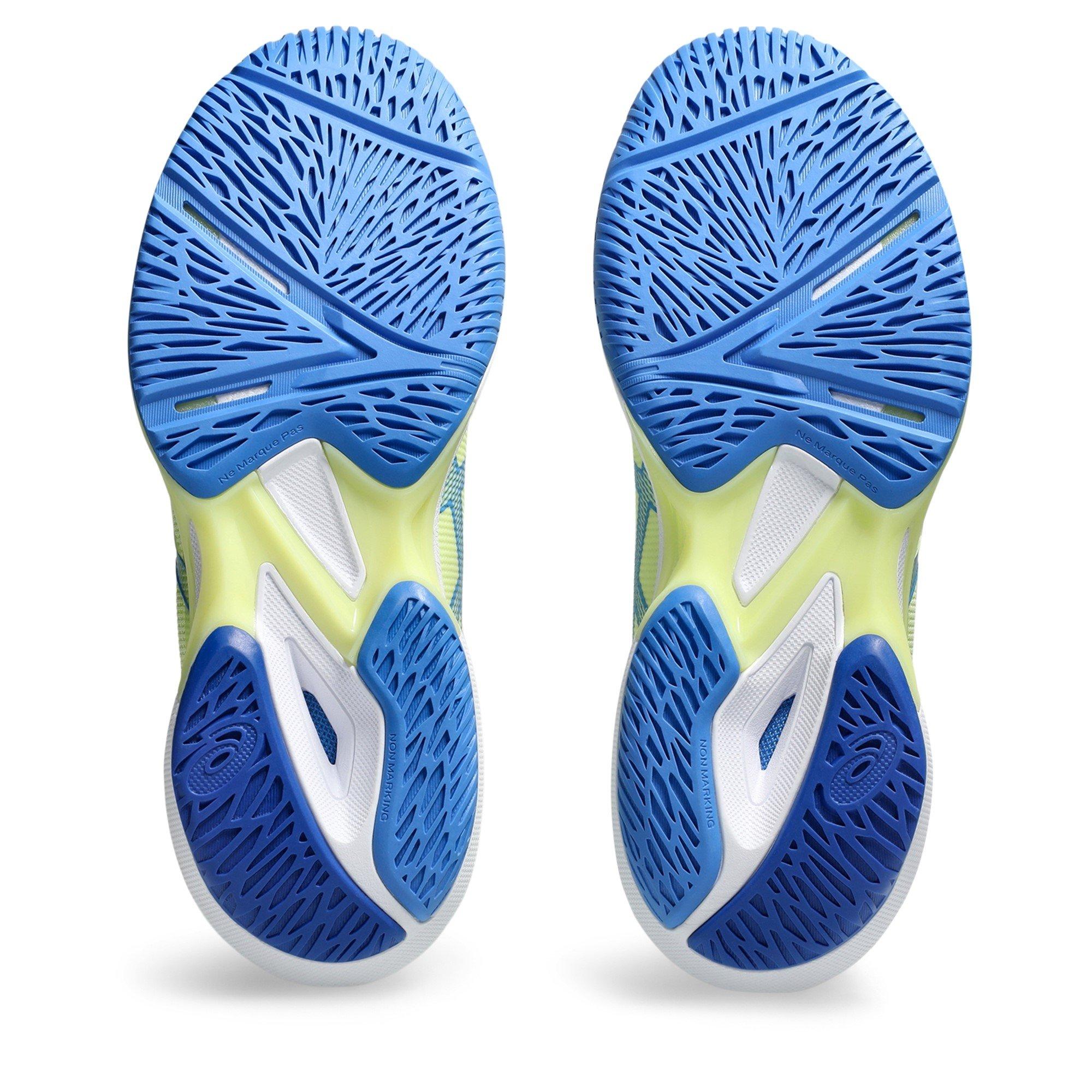 Amarillo/Azul - Asics - Solution Speed FF 3 Tennis Shoes Womens - 3