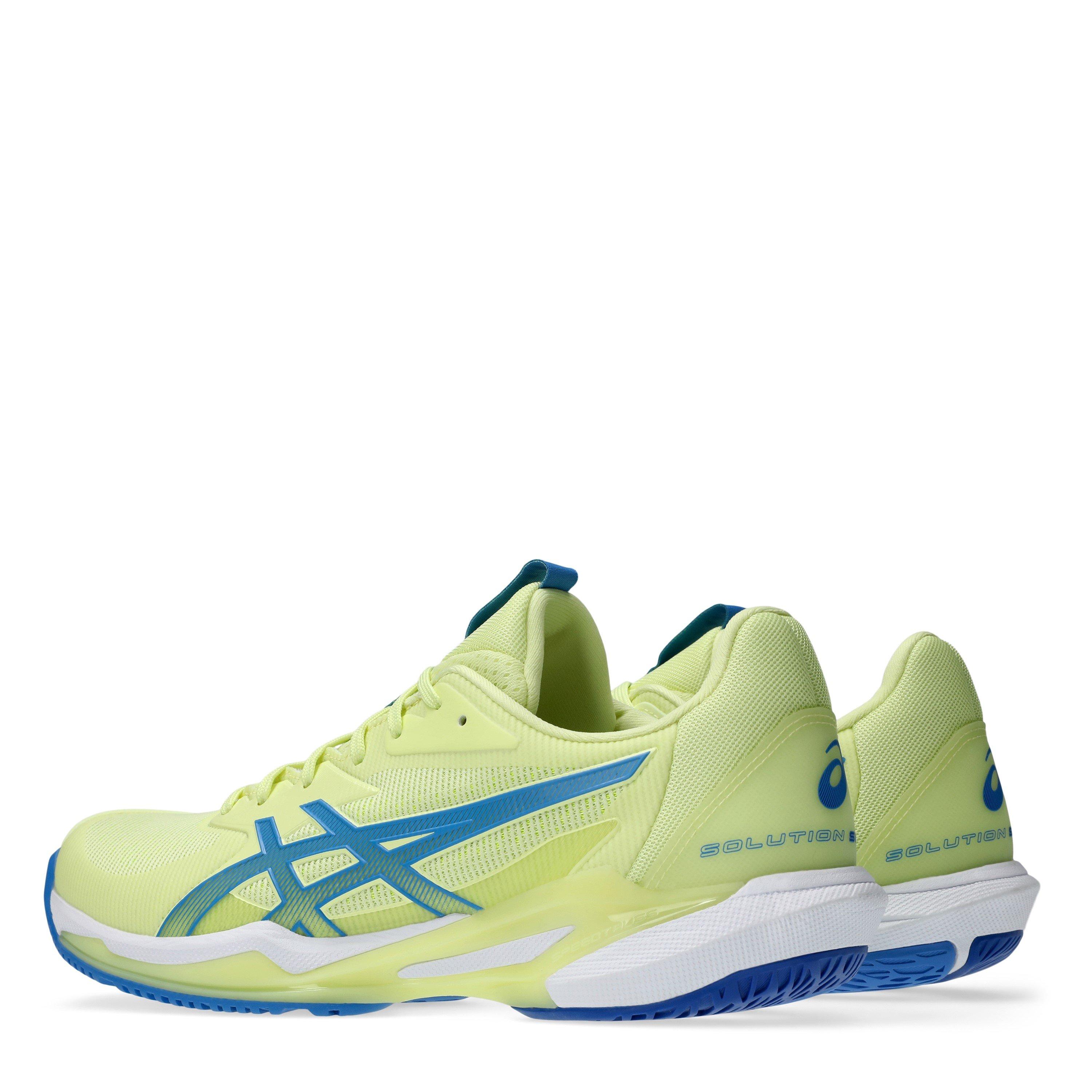 Amarillo/Azul - Asics - Solution Speed FF 3 Tennis Shoes Womens - 5