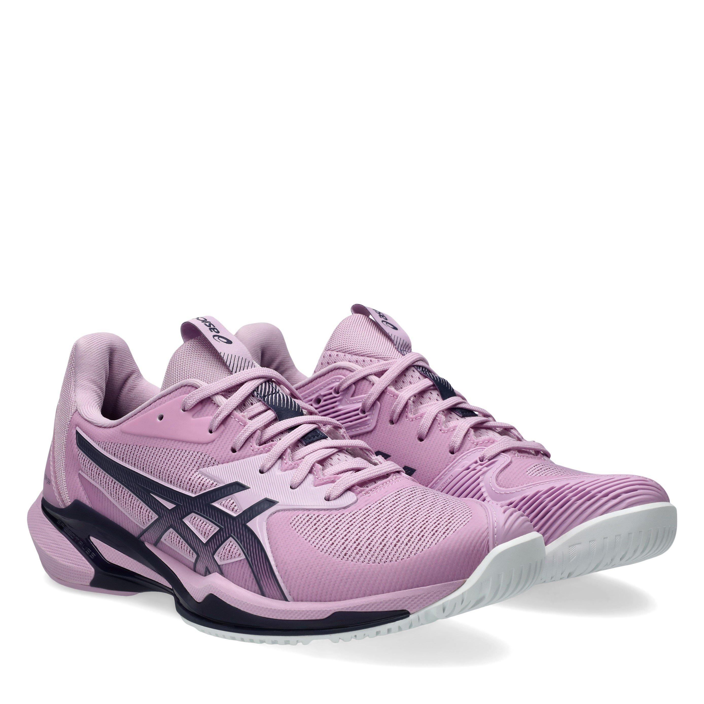 Lila/Indigo - Asics - Solution Speed FF 3 Tennis Shoes Womens - 4