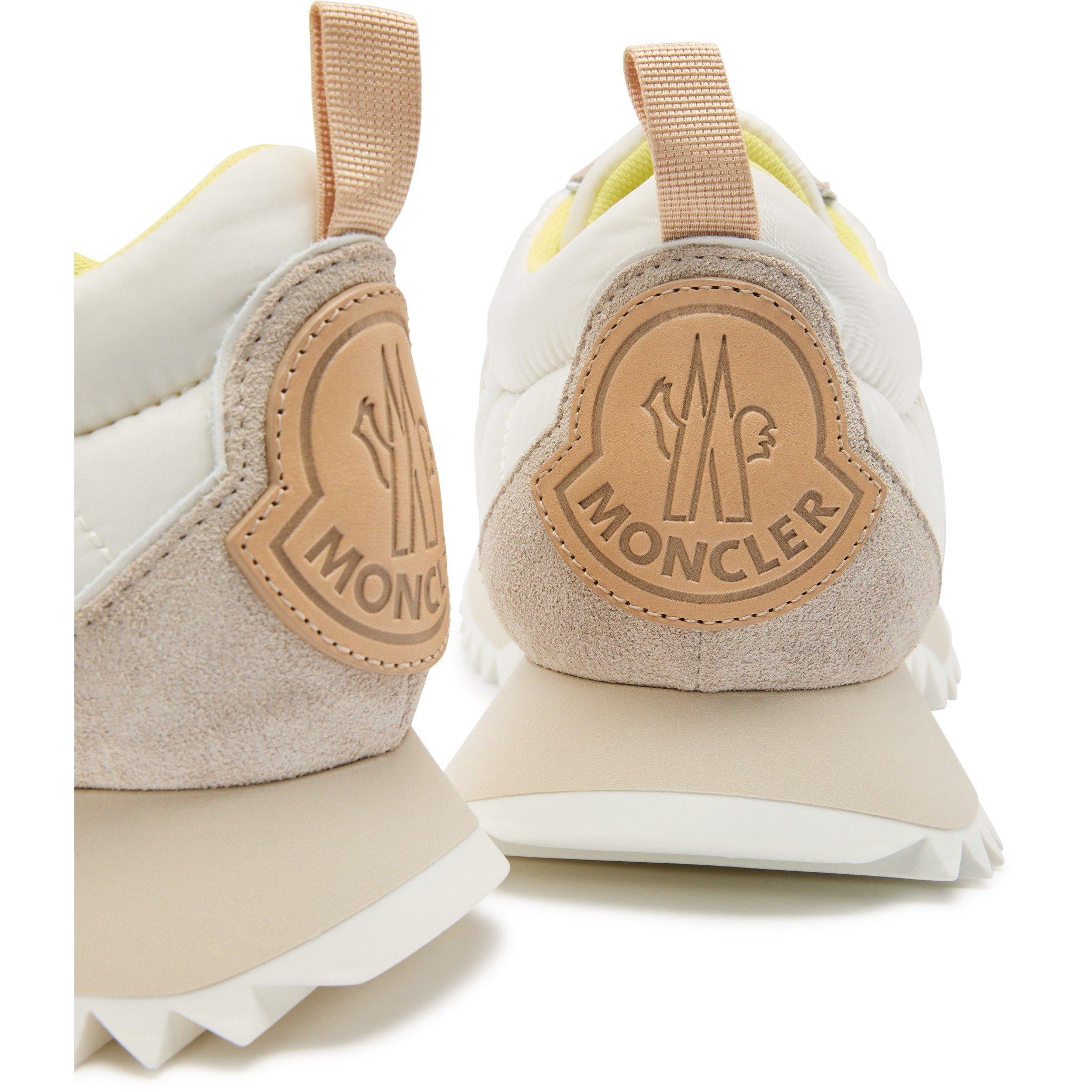 CREAM - Moncler - Women's Pacey Low-Top Trainers - 5