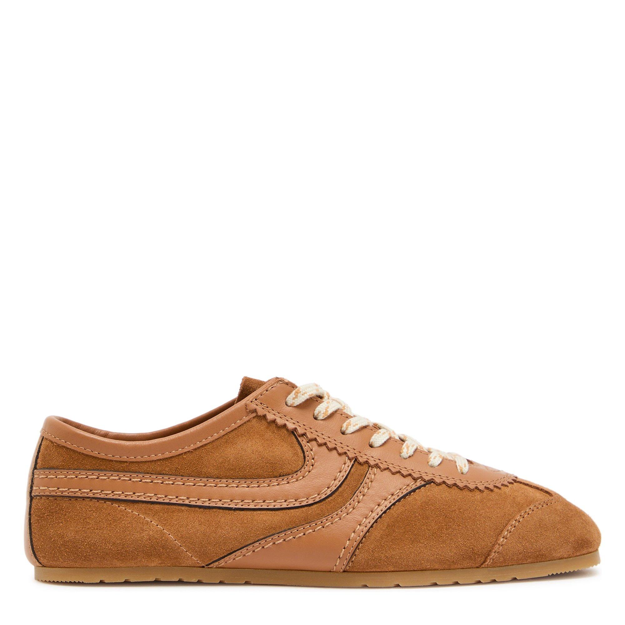 BROWN - Dries Van Noten - DUSTIN SUEDE TRAINER