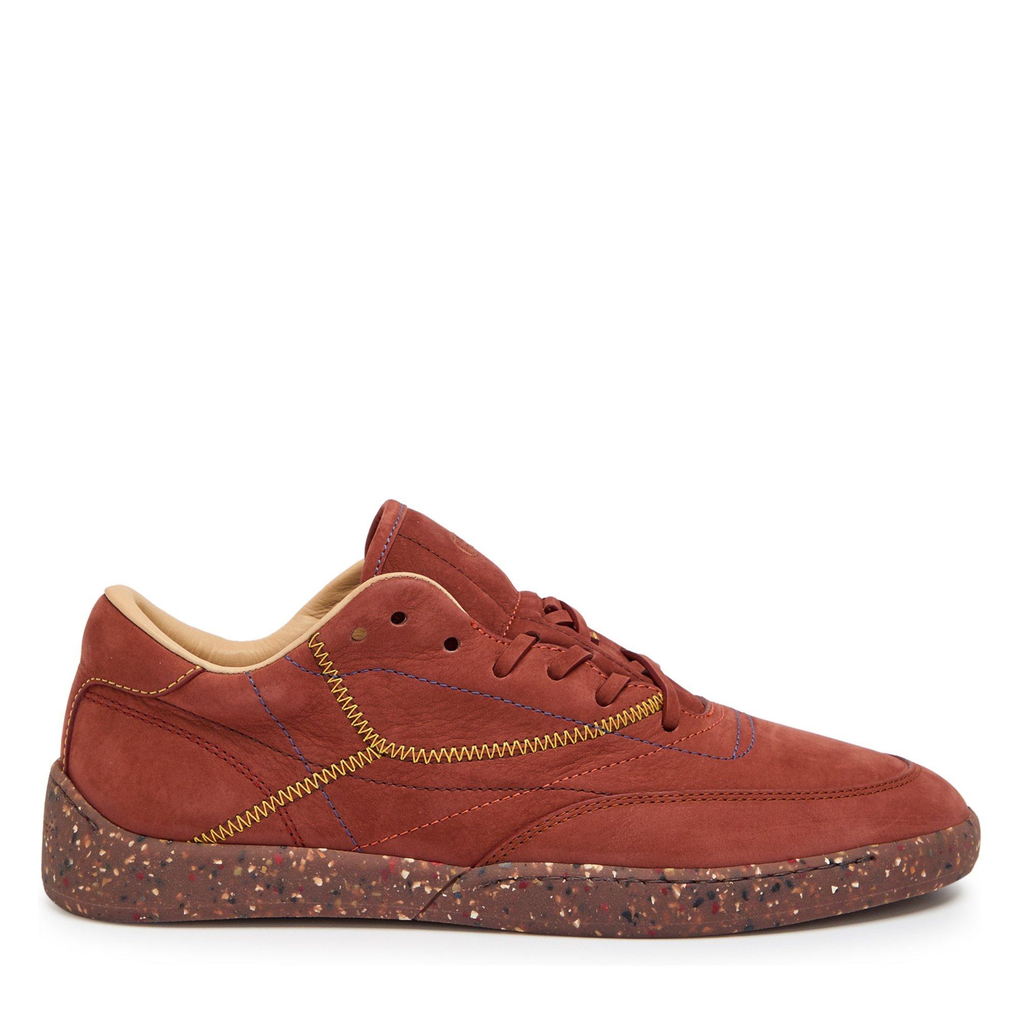 BURGUNDY - Gabriela Hearst - Women's Ohio Nubuck Low-Top Trainers - 1