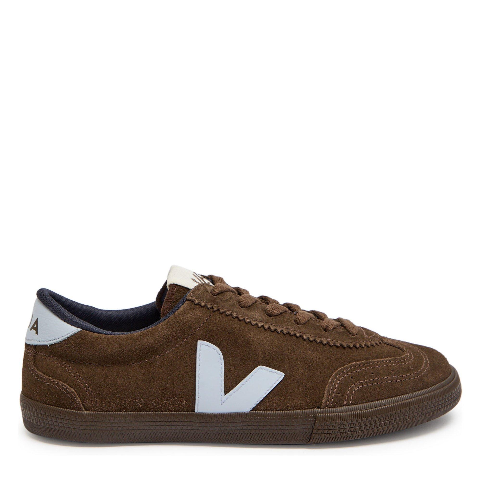 BROWN AND OTHER - Veja - Women's Volley Suede Low-Top Trainers