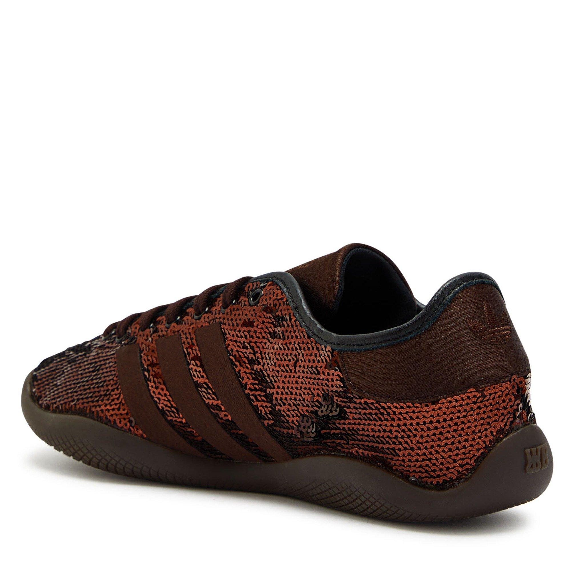 BROWN - adidas Originals - Women's Karintha Wales Bonner Sequin Low-Top Trainers - 2