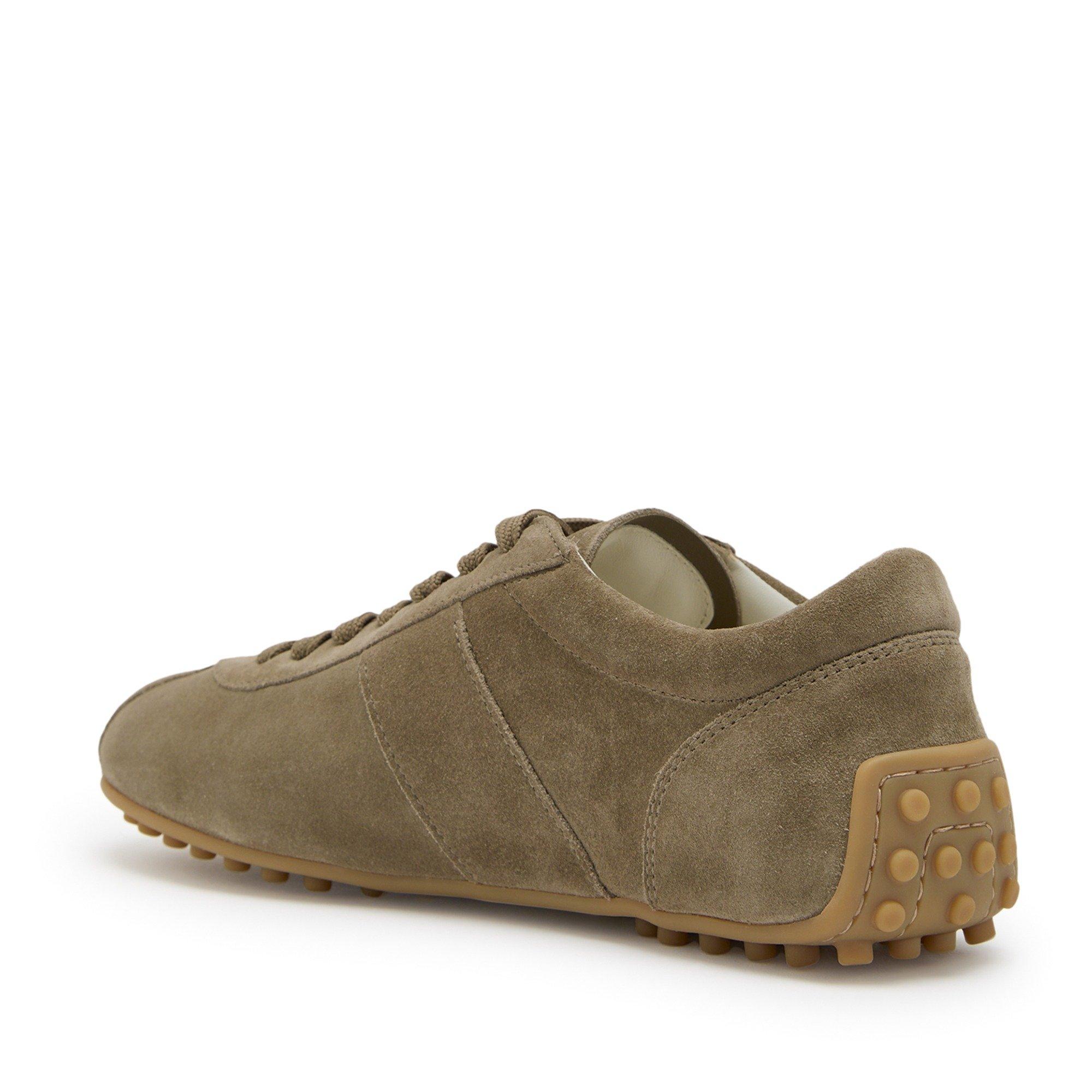 BROWN - Tods - Women's Sportiva Suede Low-Top Trainers - 2