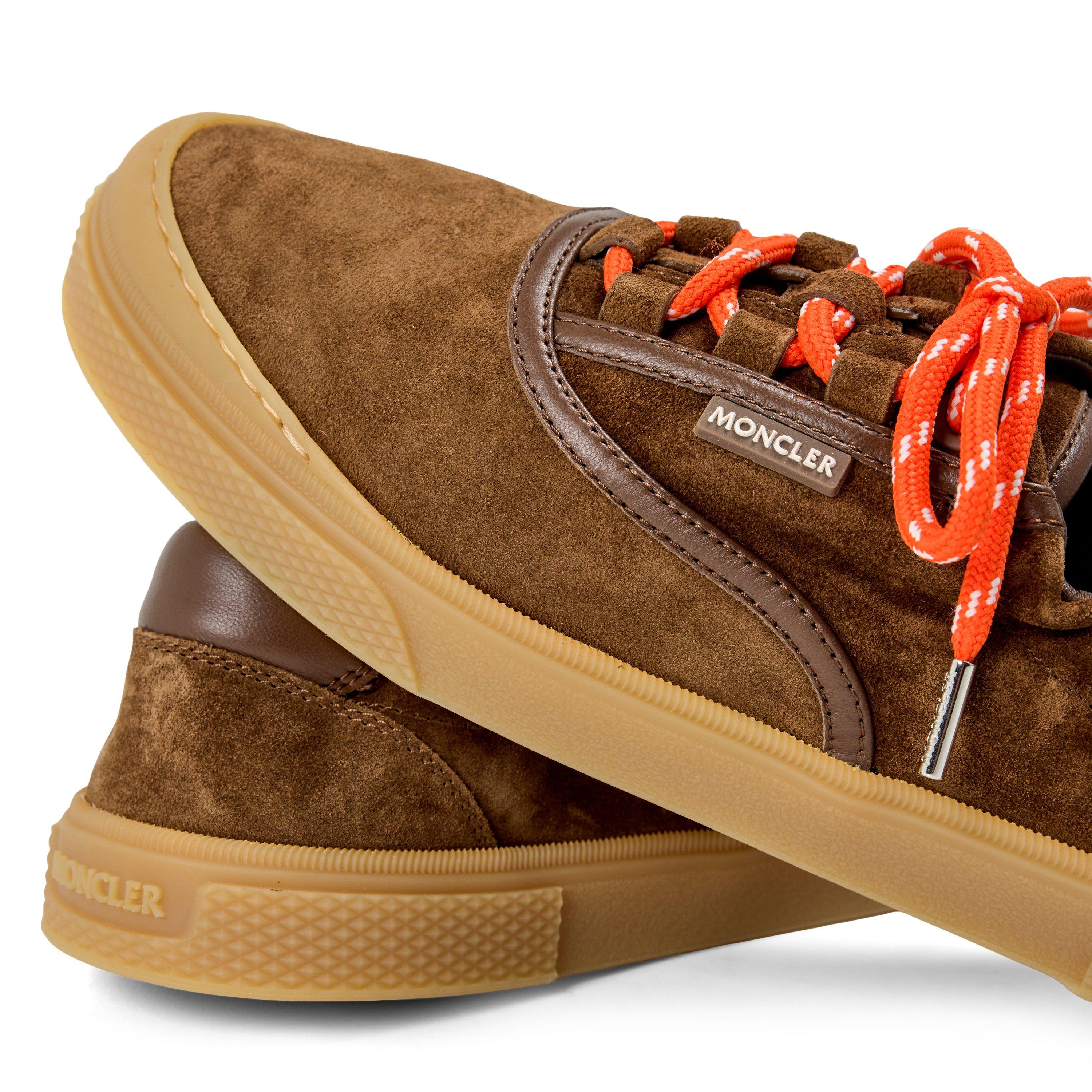 BROWN - Moncler - VERA LEISURE LOW TOP SNEA - 3