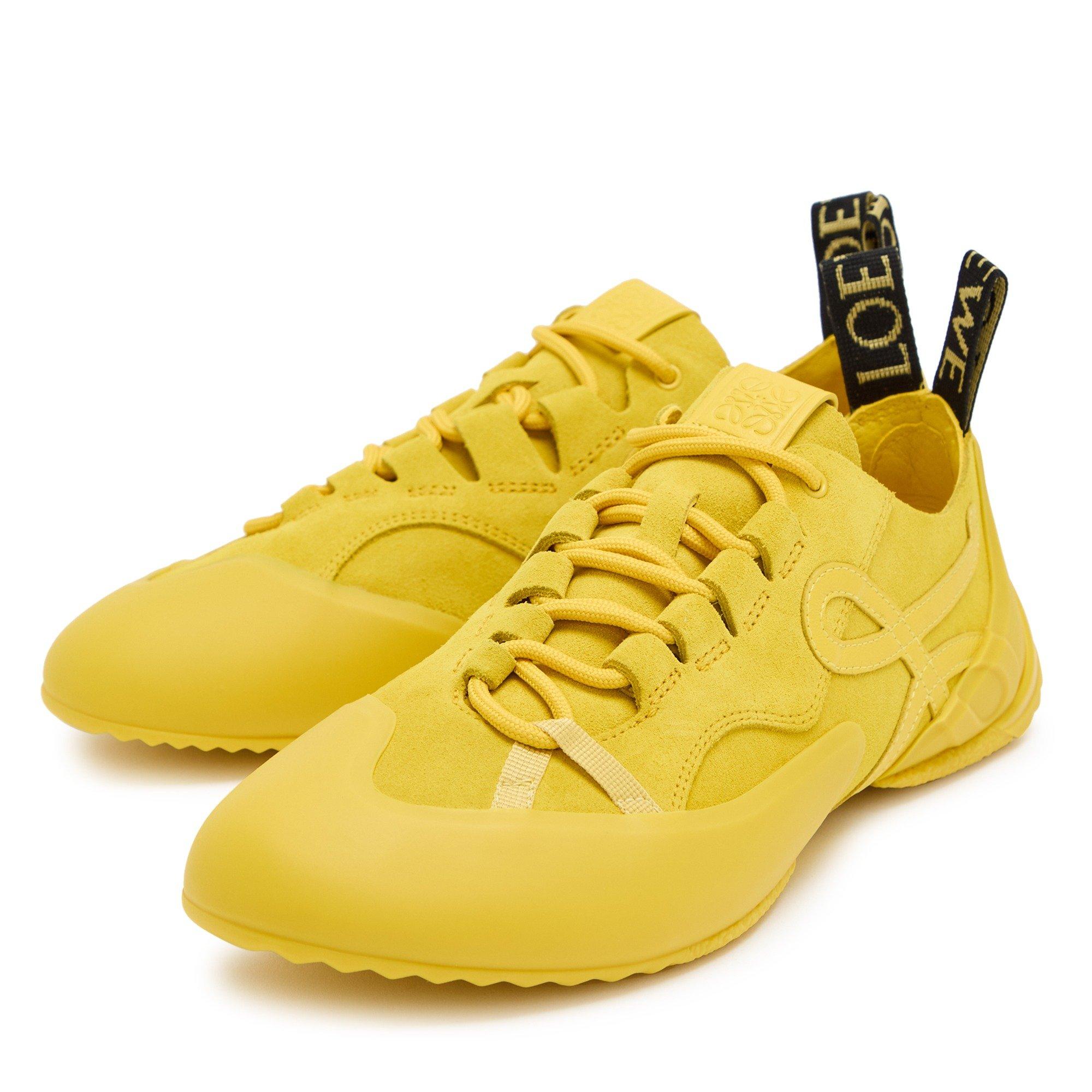 YELLOW - Loewe - Women's Grip Low-Top Trainers - 3