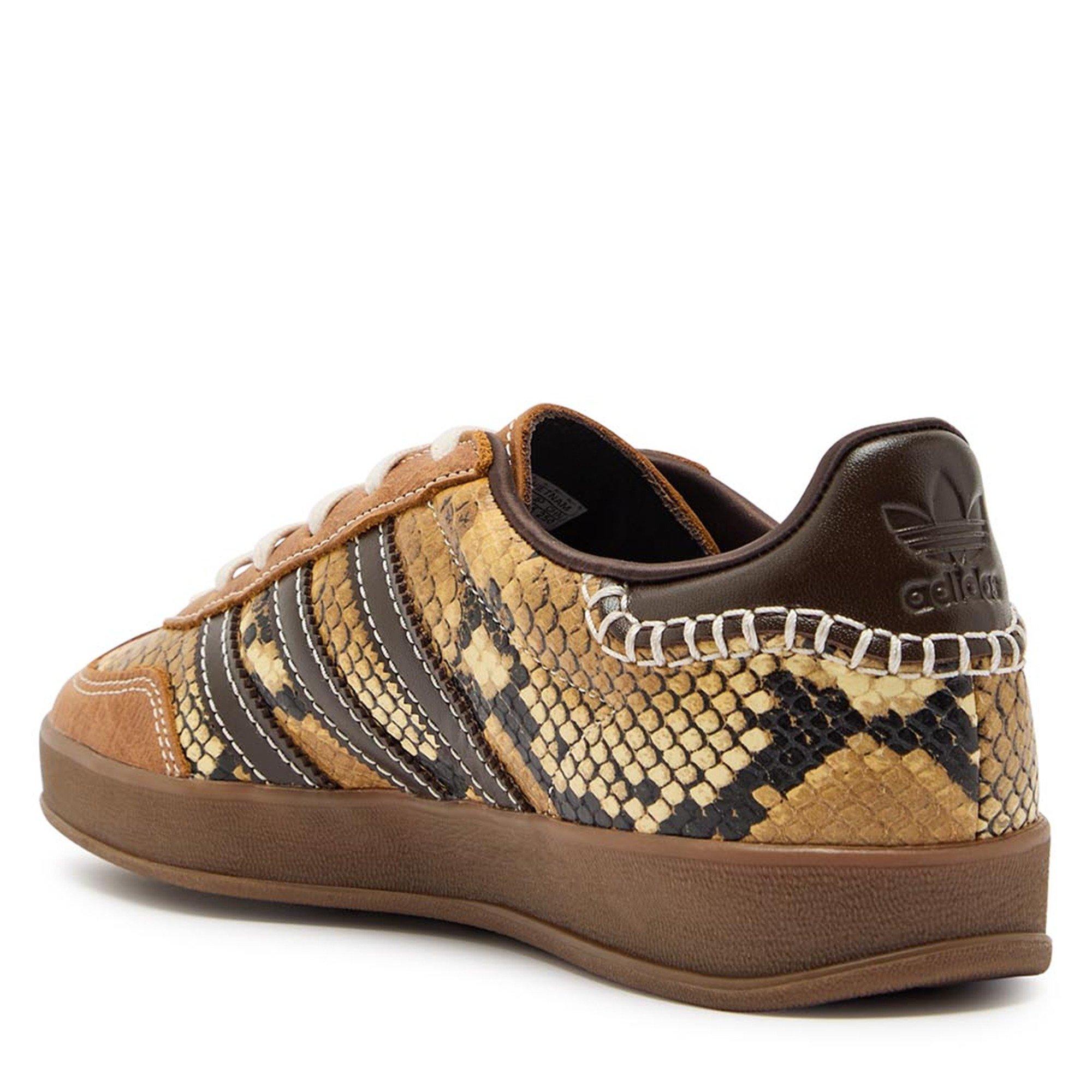 BEIGE AND OTHER - adidas Originals - Women's Gazelle Wales Bonner Snake Low-Top Trainers - 2