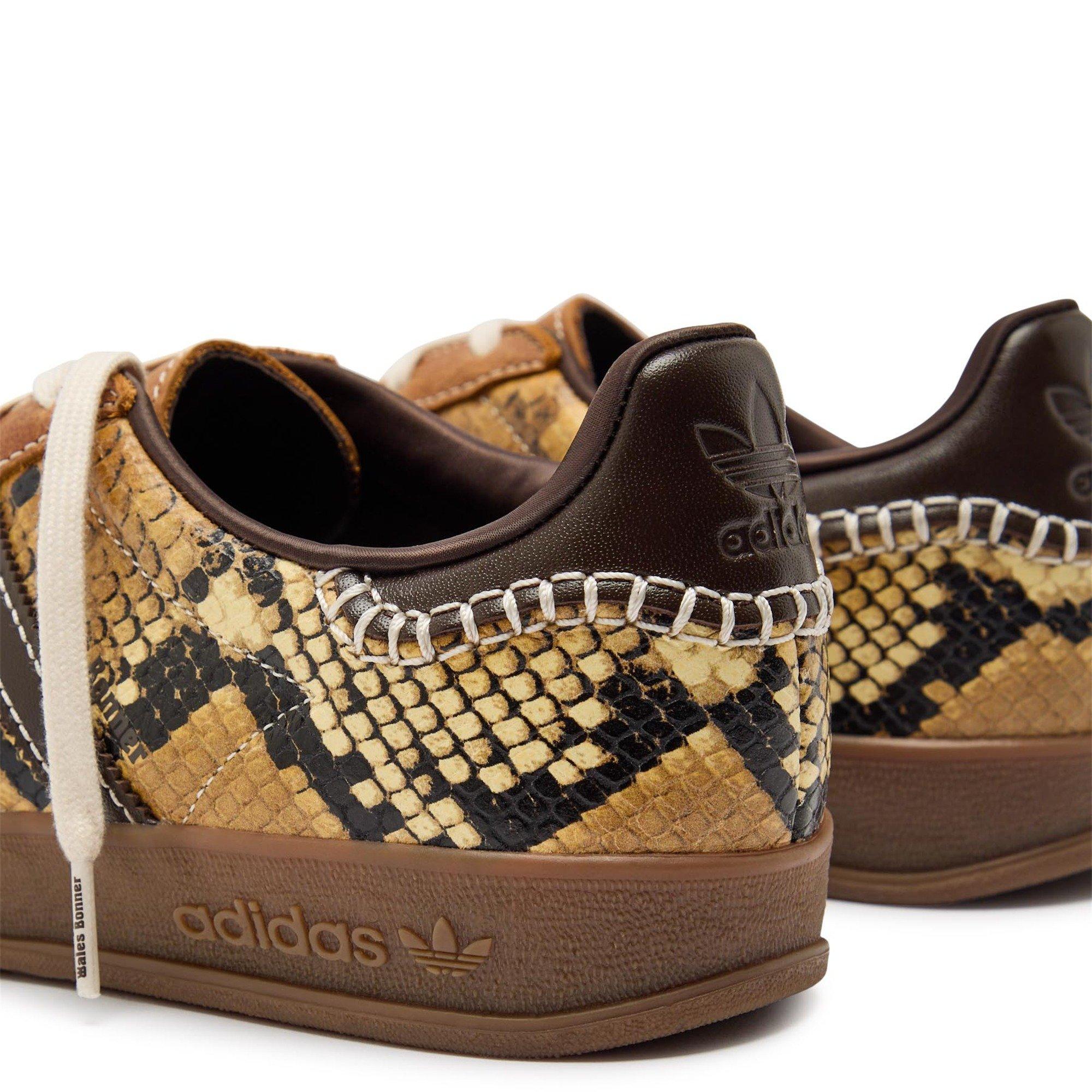 BEIGE AND OTHER - adidas Originals - Women's Gazelle Wales Bonner Snake Low-Top Trainers - 4