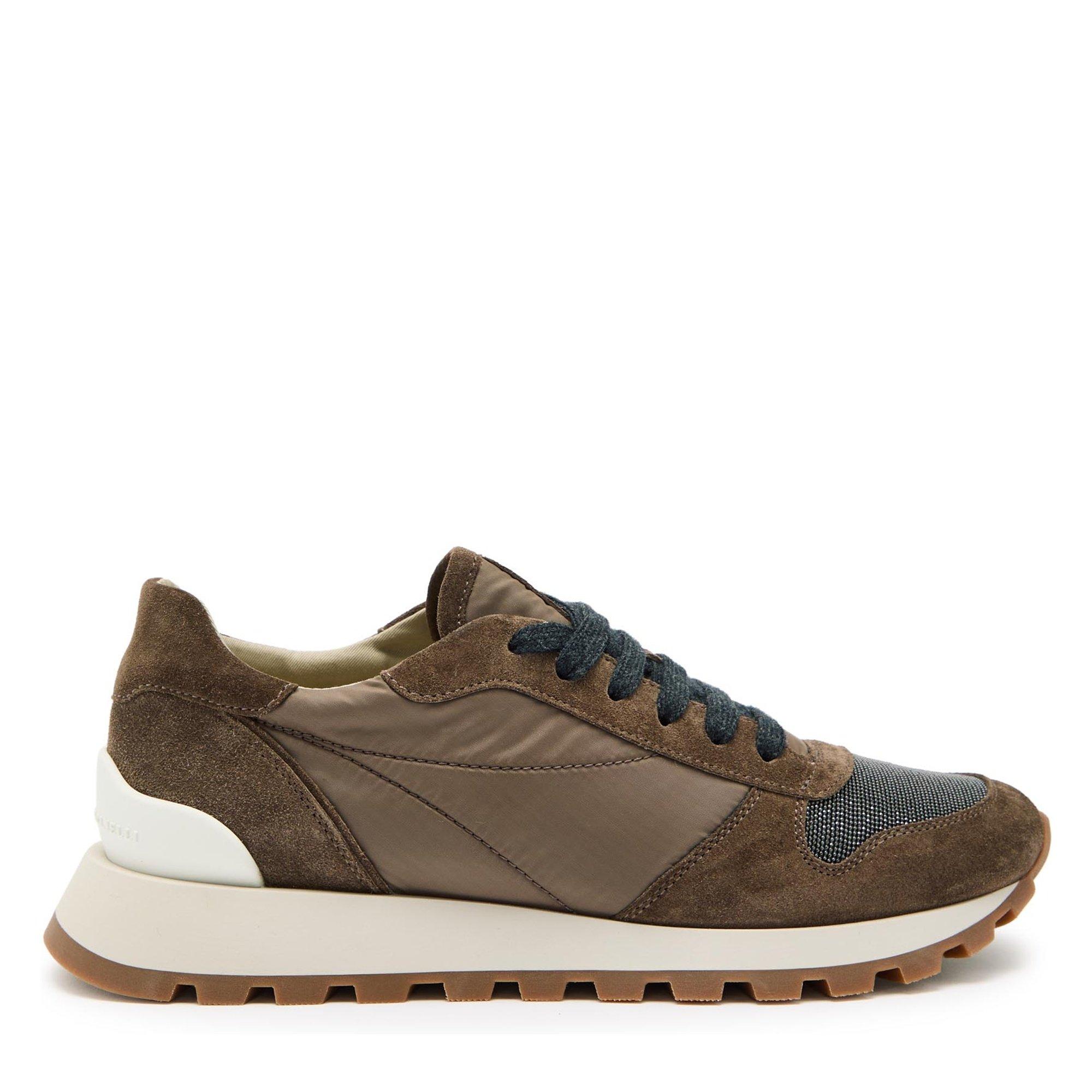 BROWN - Brunello Cucinelli - PAIR OF SNEAKERS