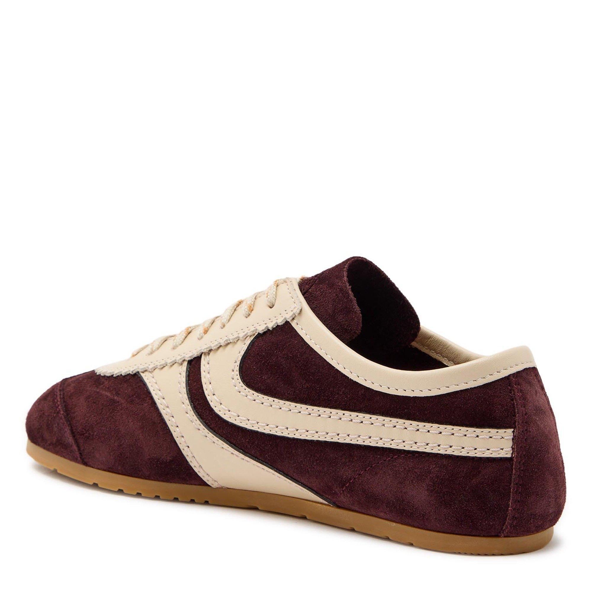PURPLE - Dries Van Noten - DUSTIN SNEAKER SUEDE AND NAPPA - 2