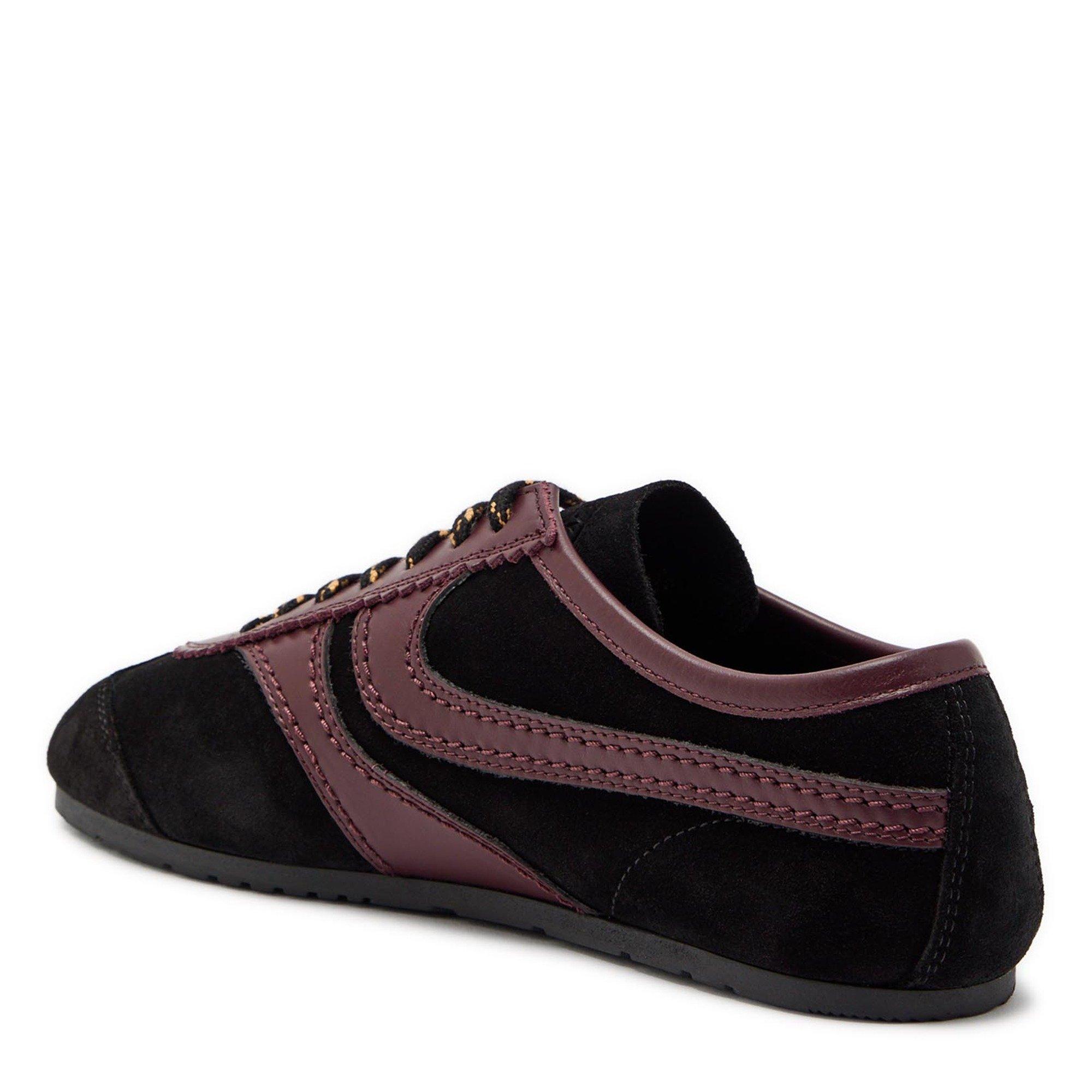 BLACK - Dries Van Noten - DUSTIN SNEAKER  SUEDE AND NAPP - 2