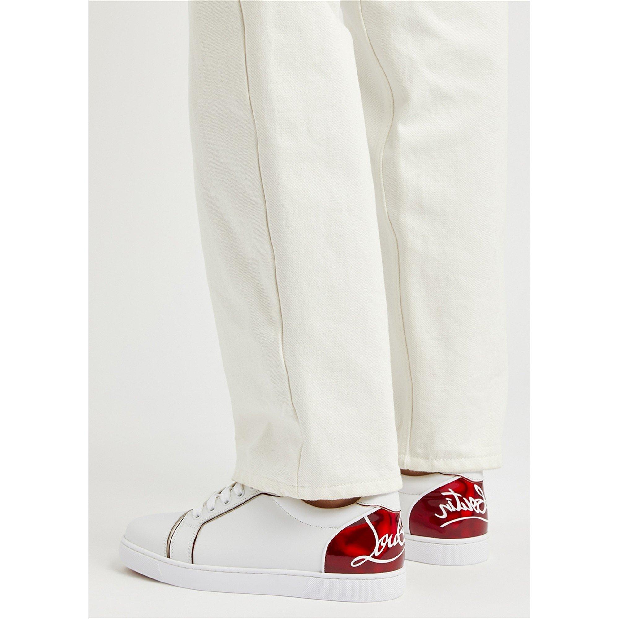WHITE AND RED - Christian Louboutin - FUN VIEIRA SNEAKER - 3
