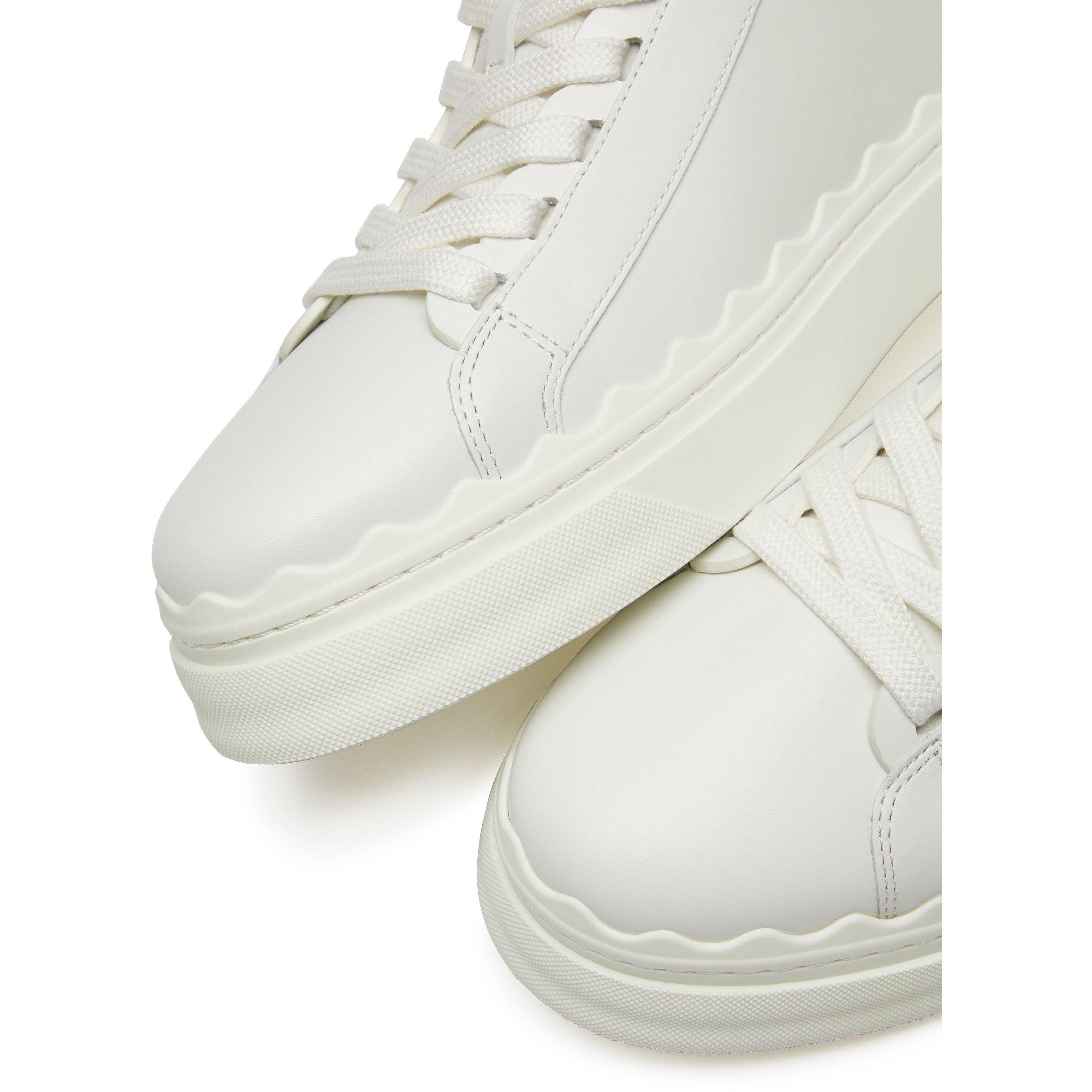 WHITE - Chloe - LAUREN SNEAKER LEATHER09 - 4