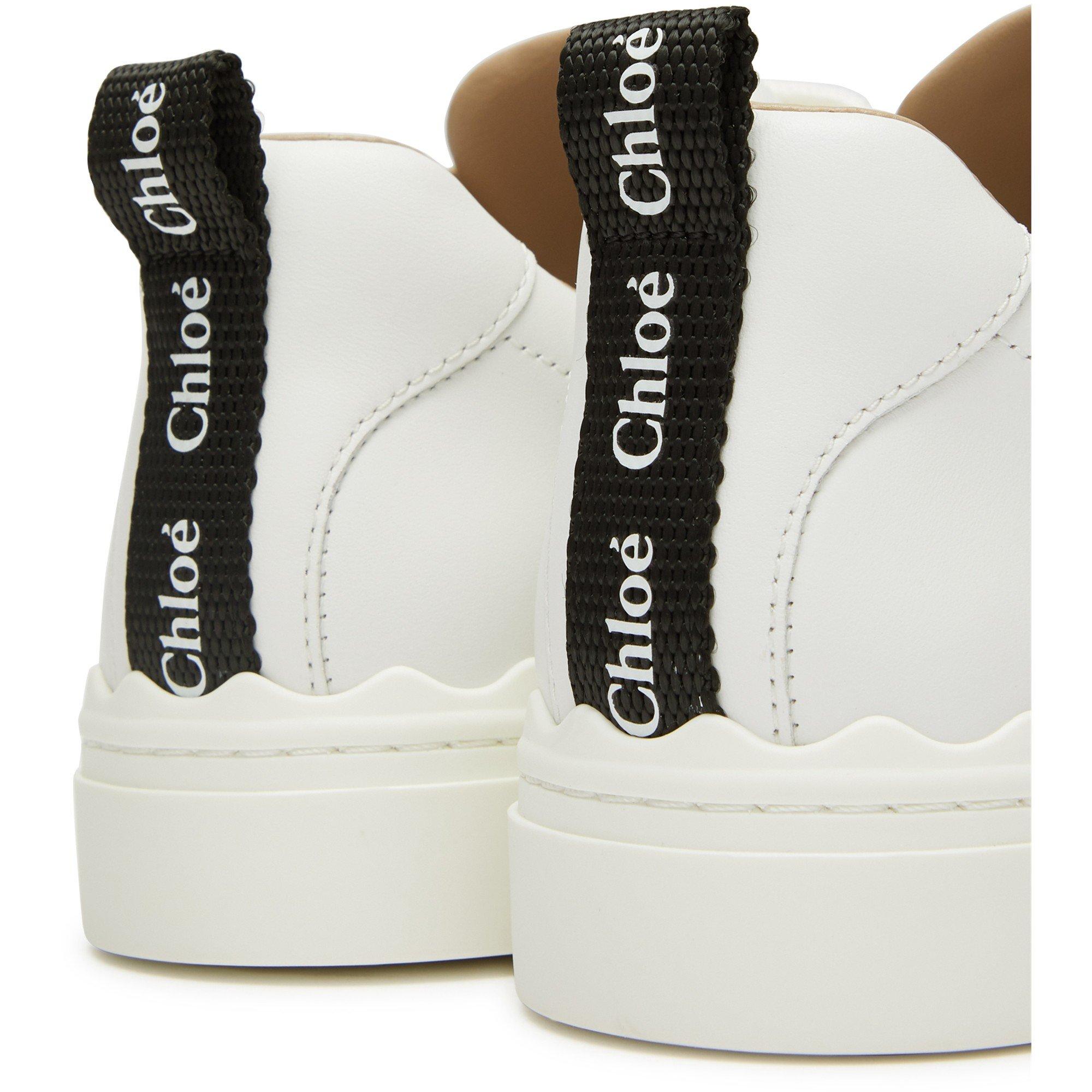 WHITE - Chloe - LAUREN SNEAKER LEATHER09 - 5