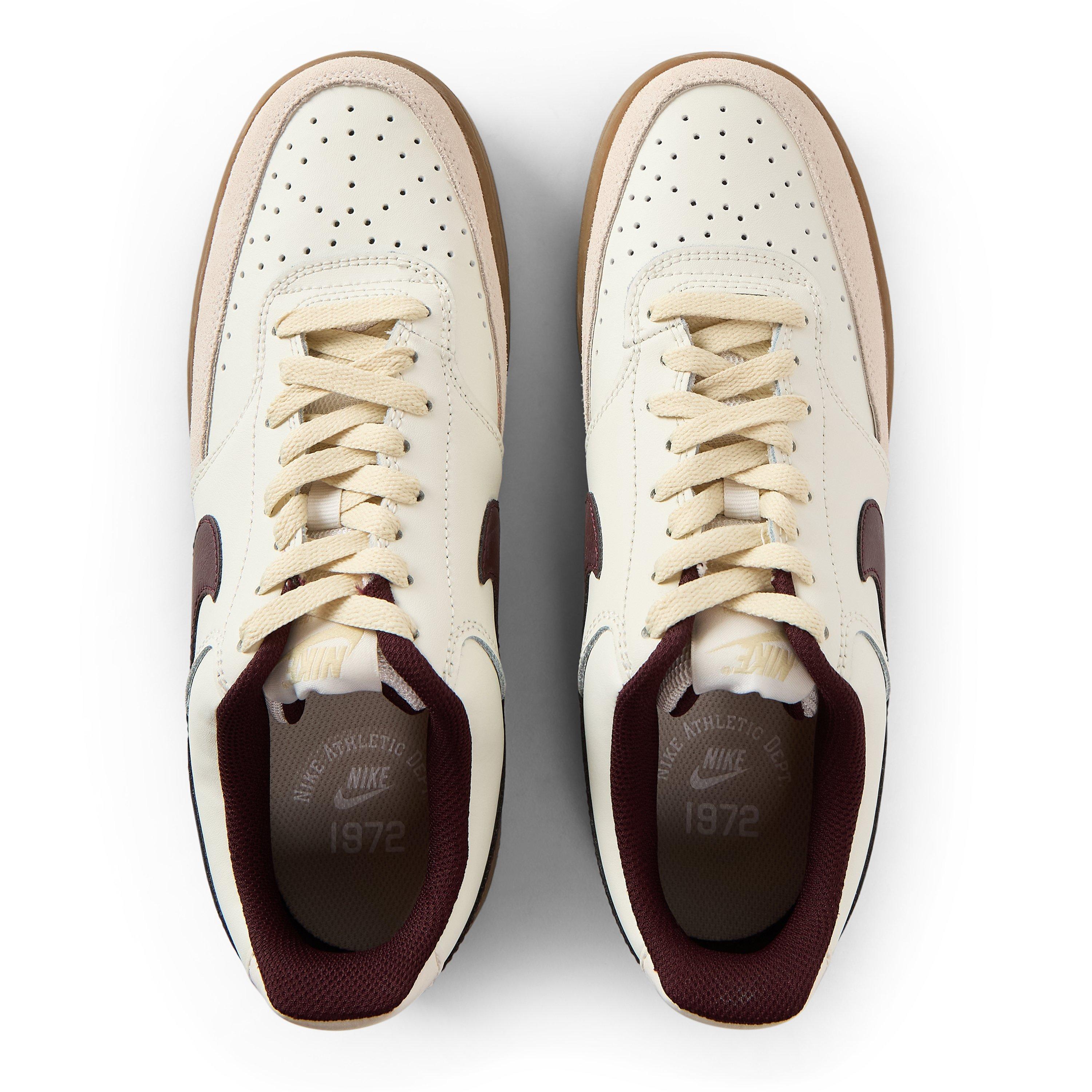 Sail/Burgundy C - Nike - Nike Court Vision Low Sn - 4