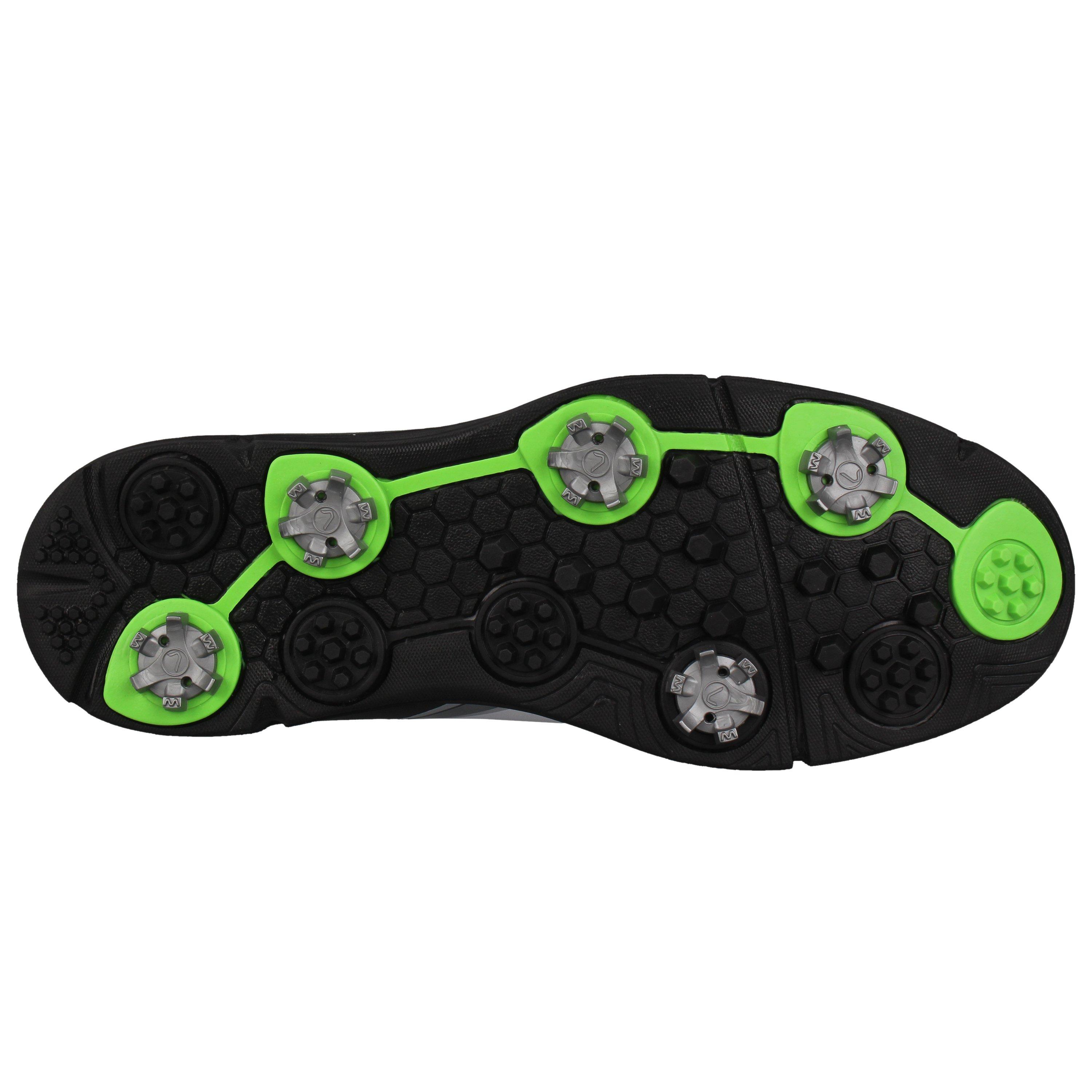 White - Slazenger - V100 Mens Golf Shoes - 2