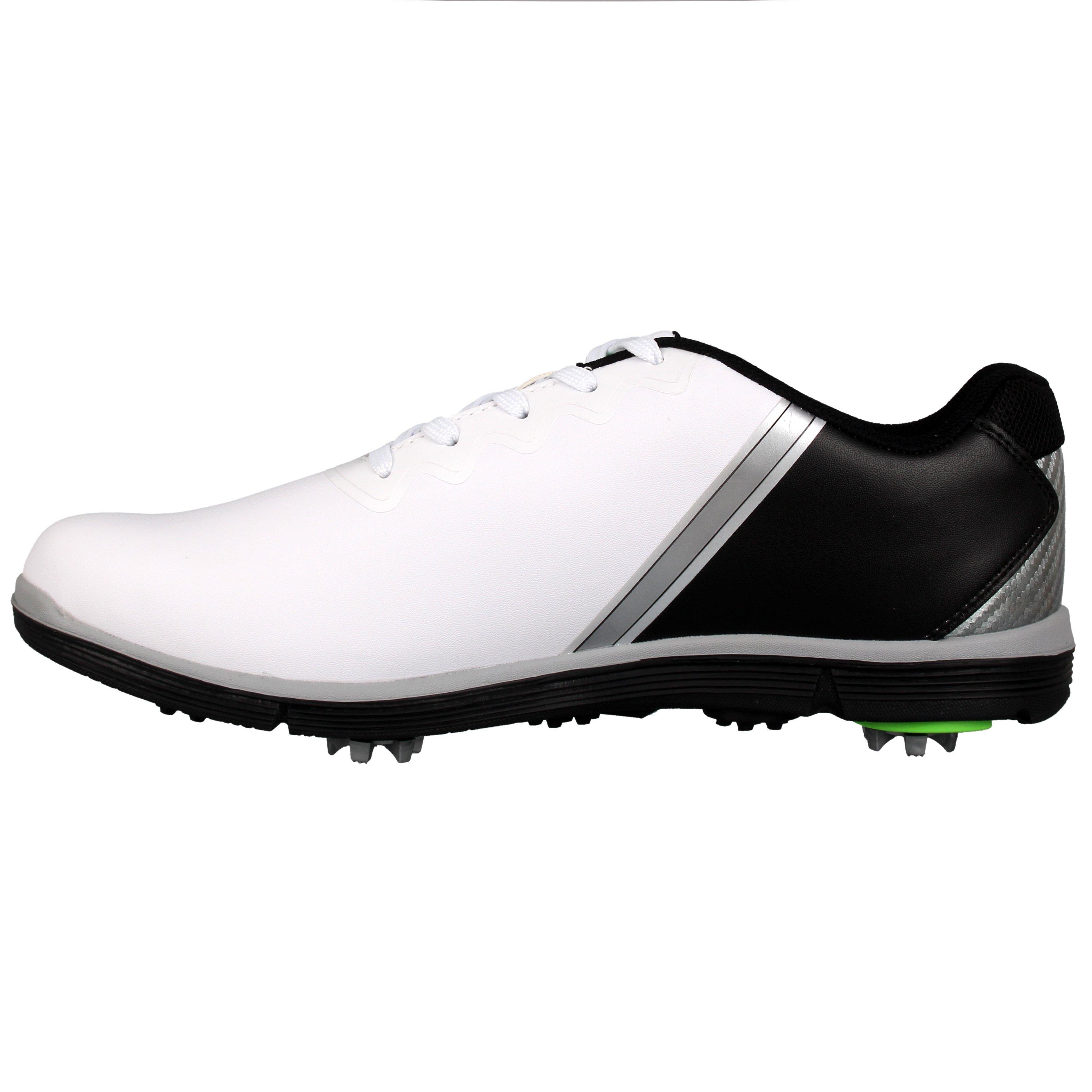 White - Slazenger - V100 Mens Golf Shoes - 4