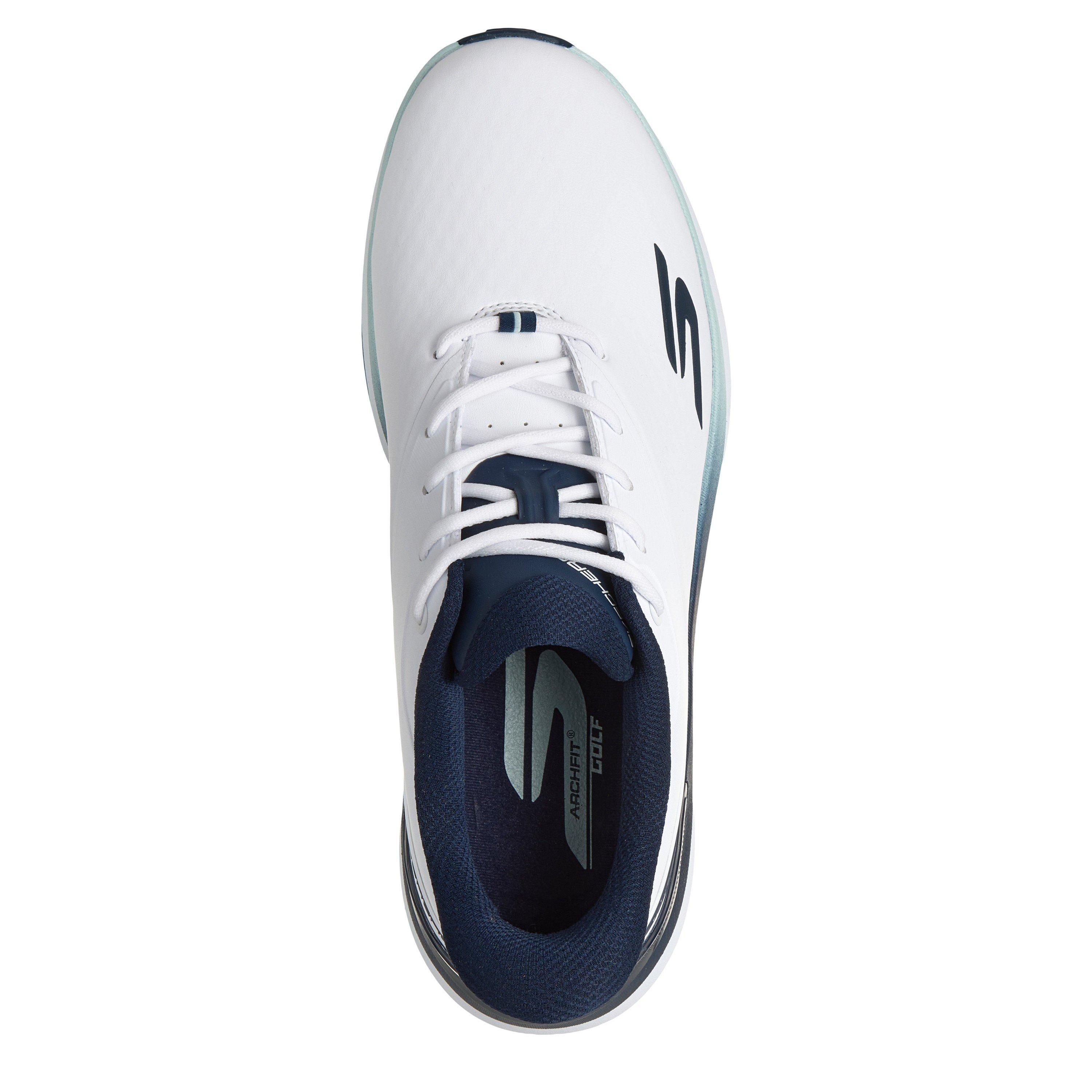 White/Navy - Skechers - Skechers Blade Tour Sn10 - 4