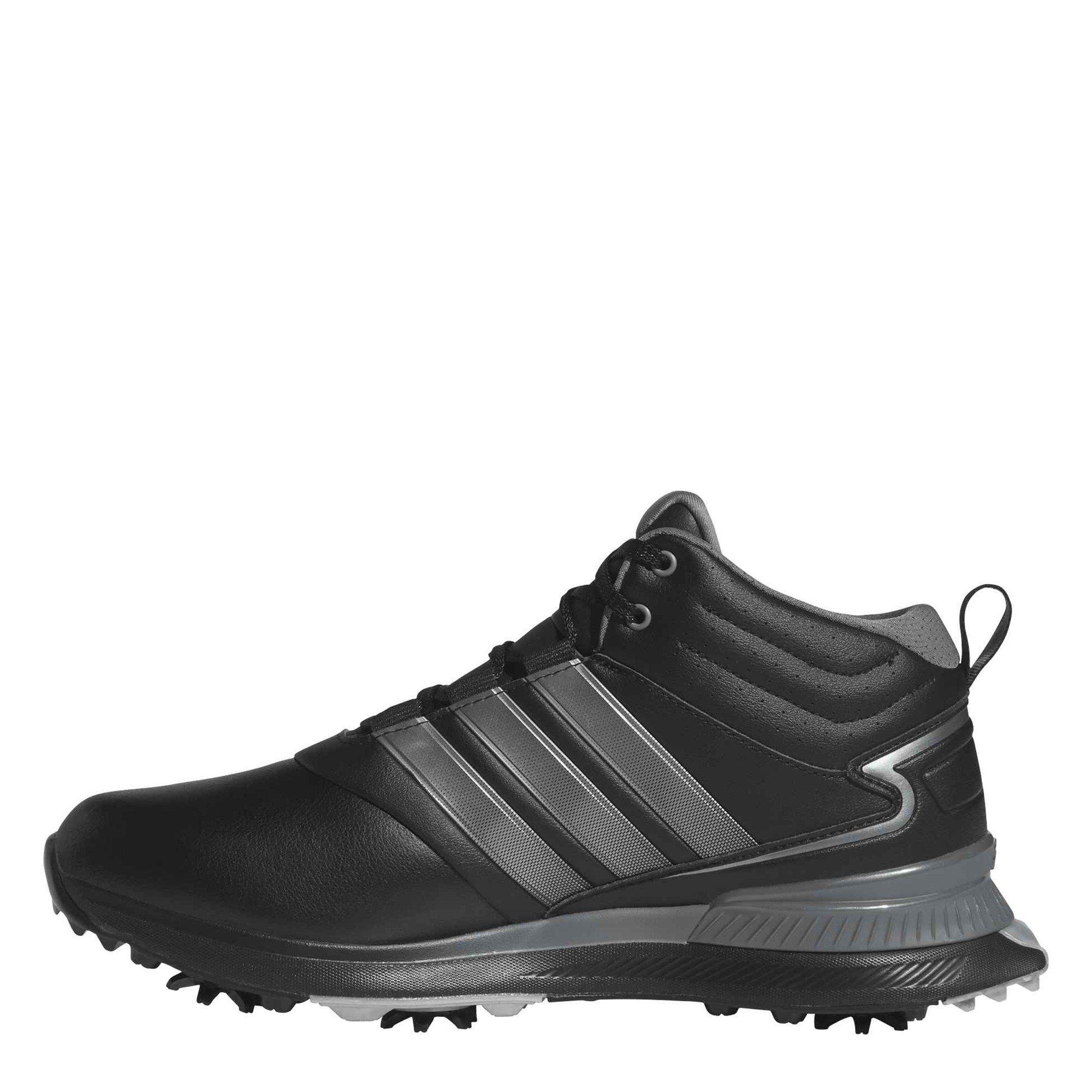 Core Black - adidas - Men's Spiked Golf Shoes - 2