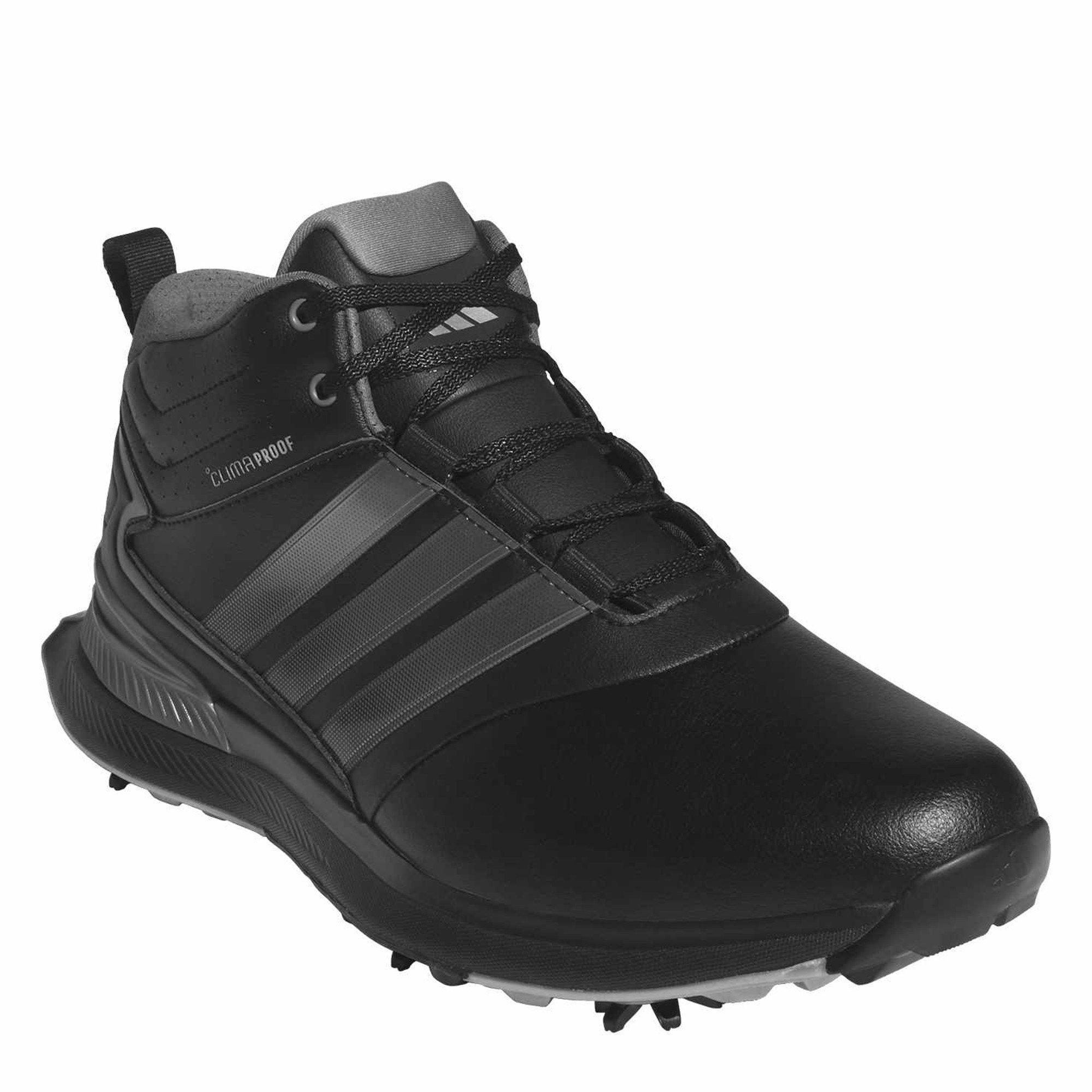 Core Black - adidas - Men's Spiked Golf Shoes - 3