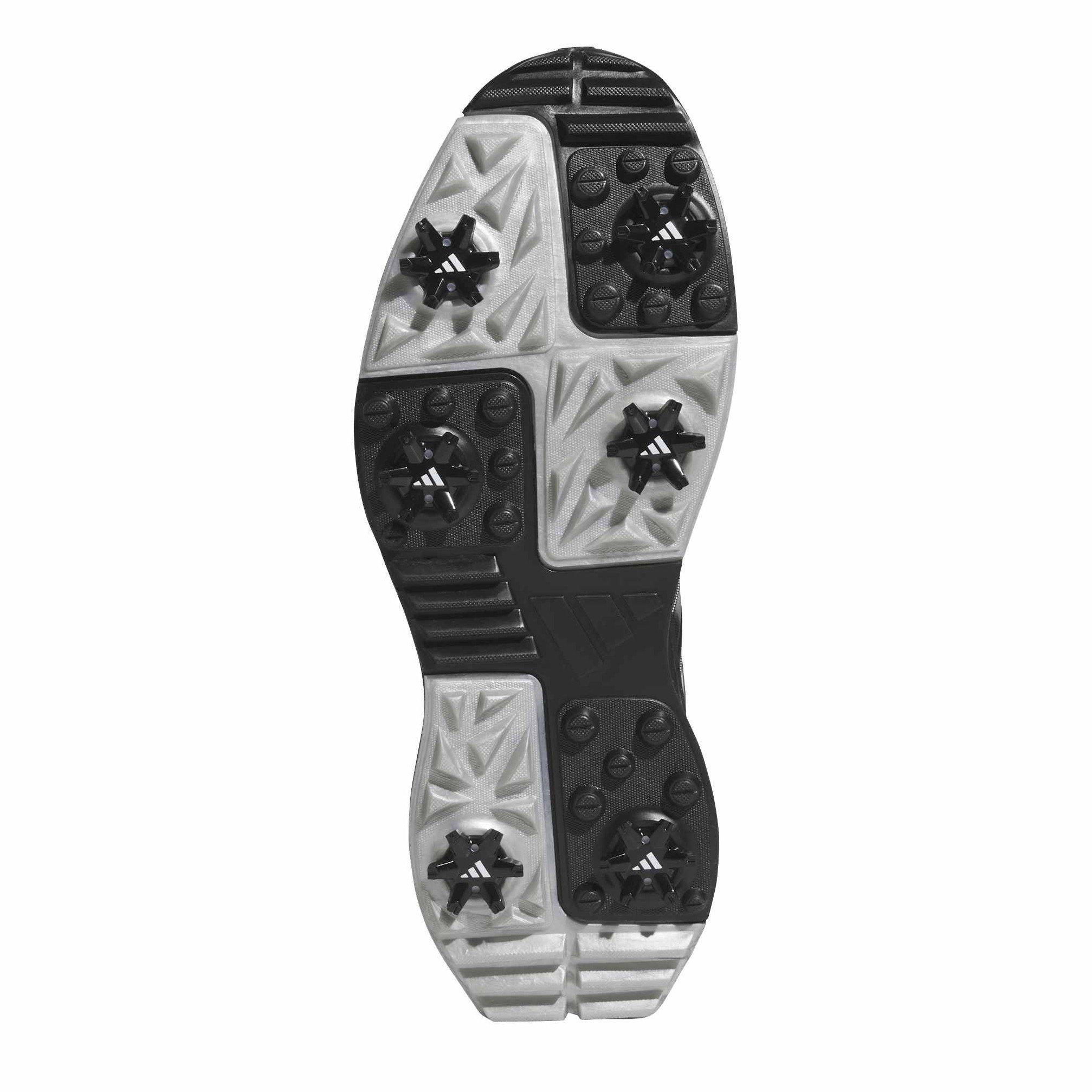 Core Black - adidas - Men's Spiked Golf Shoes - 6