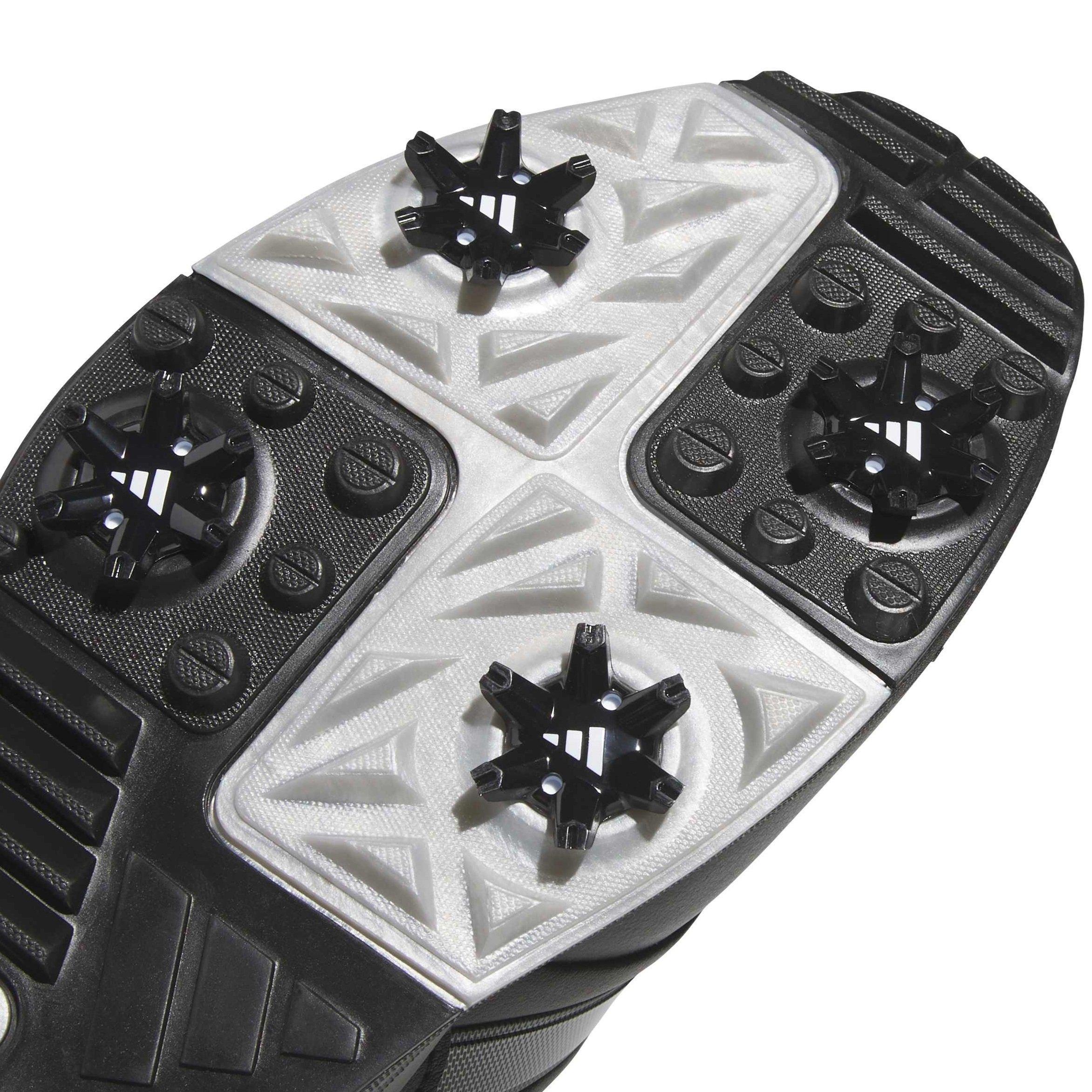 Core Black - adidas - Men's Spiked Golf Shoes - 7