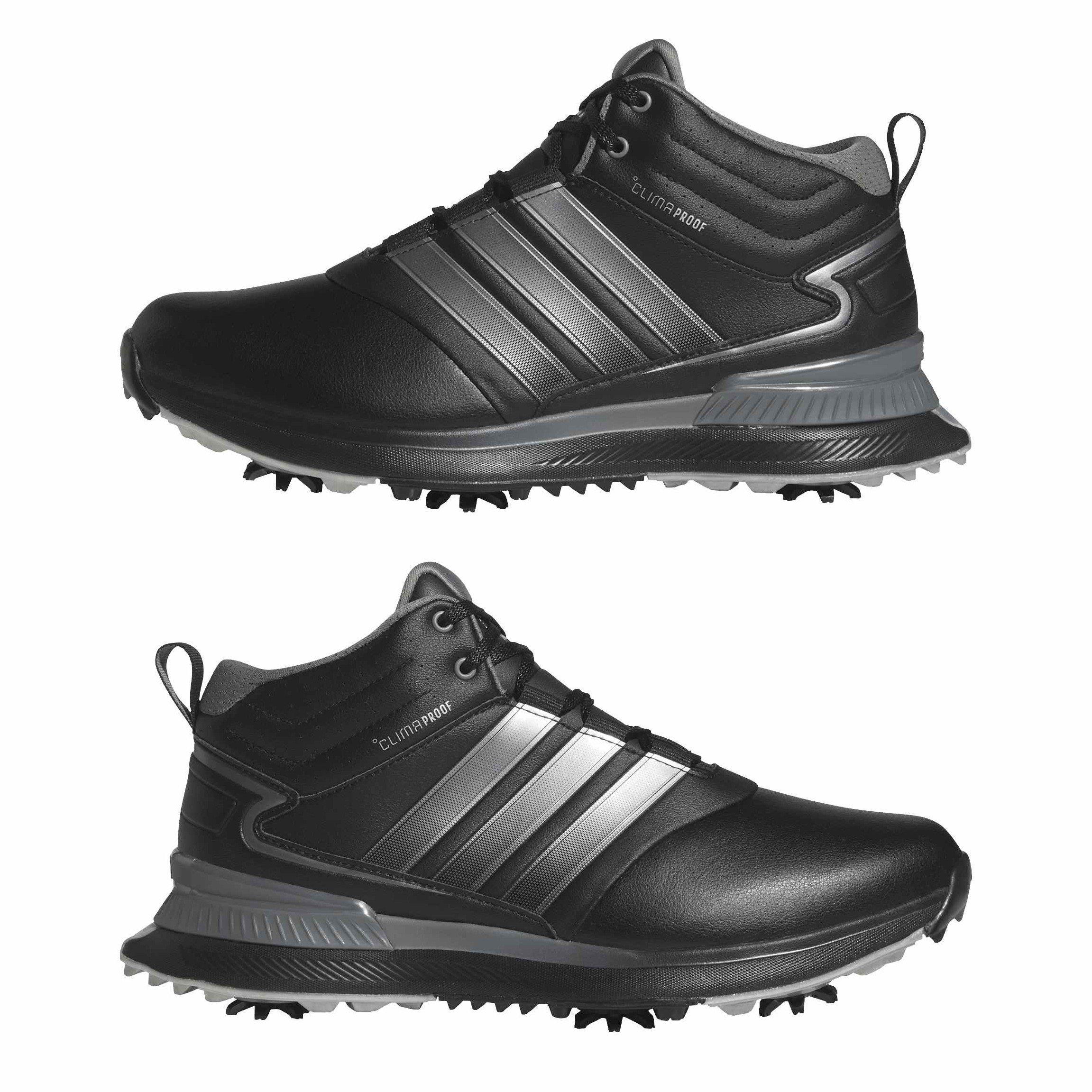 Core Black - adidas - Men's Spiked Golf Shoes - 9
