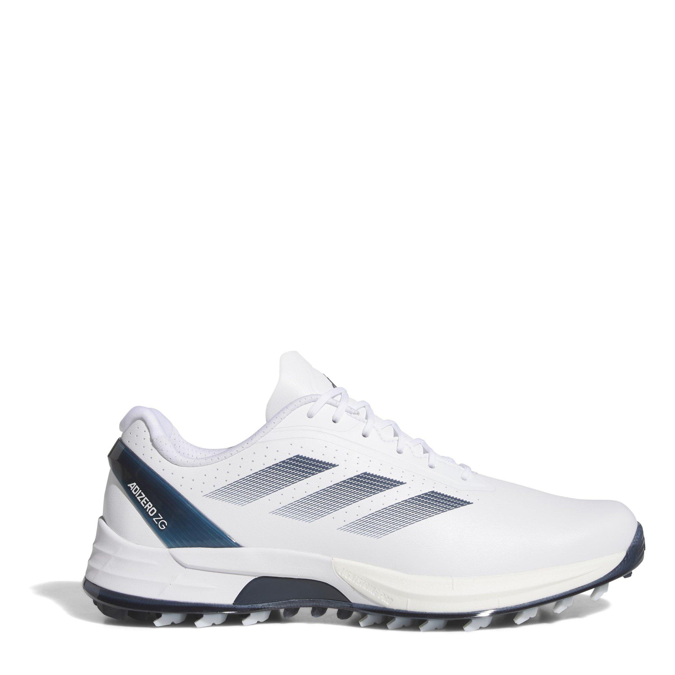 White/Navy - adidas - Adizero ZG Golf Shoes Mens - 1