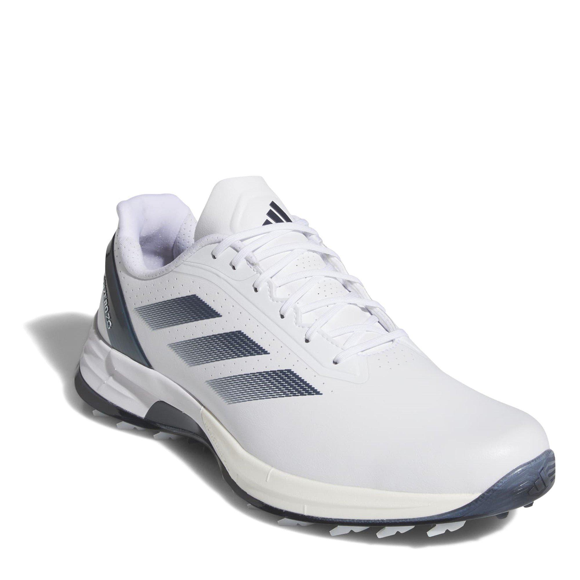Wit/Marineblauw - adidas - Adizero ZG Golf Shoes Mens - 3