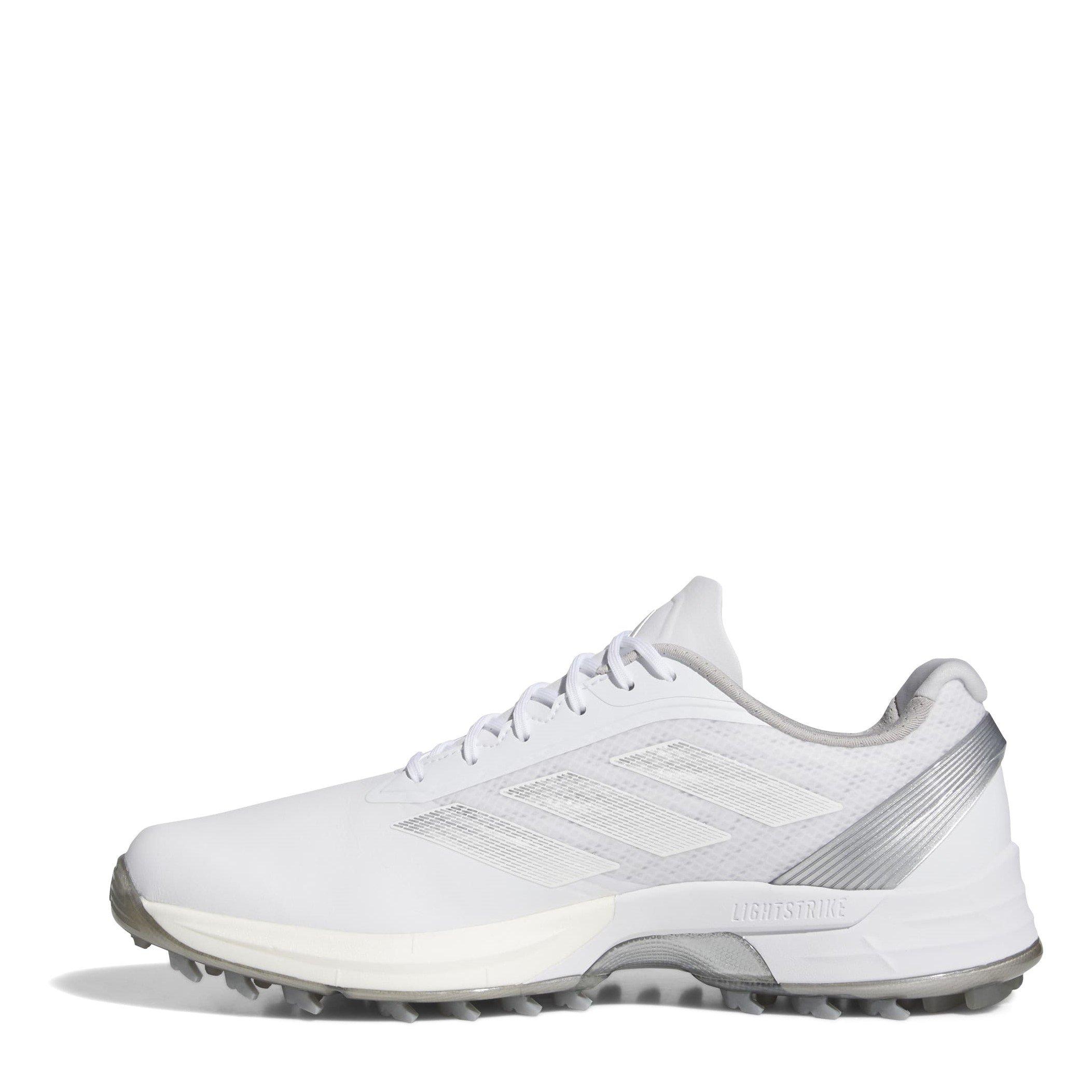 Wht/Slv/Mtl - adidas - Adizero ZG Golf Shoes Mens - 2