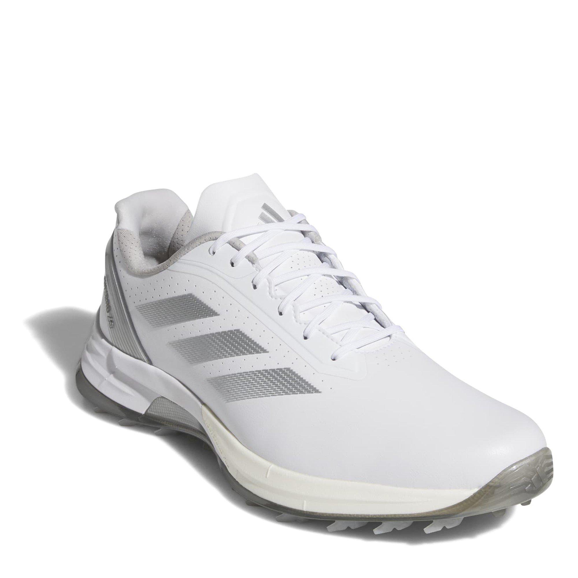 Wht/Slv/Mtl - adidas - Adizero ZG Golf Shoes Mens - 3