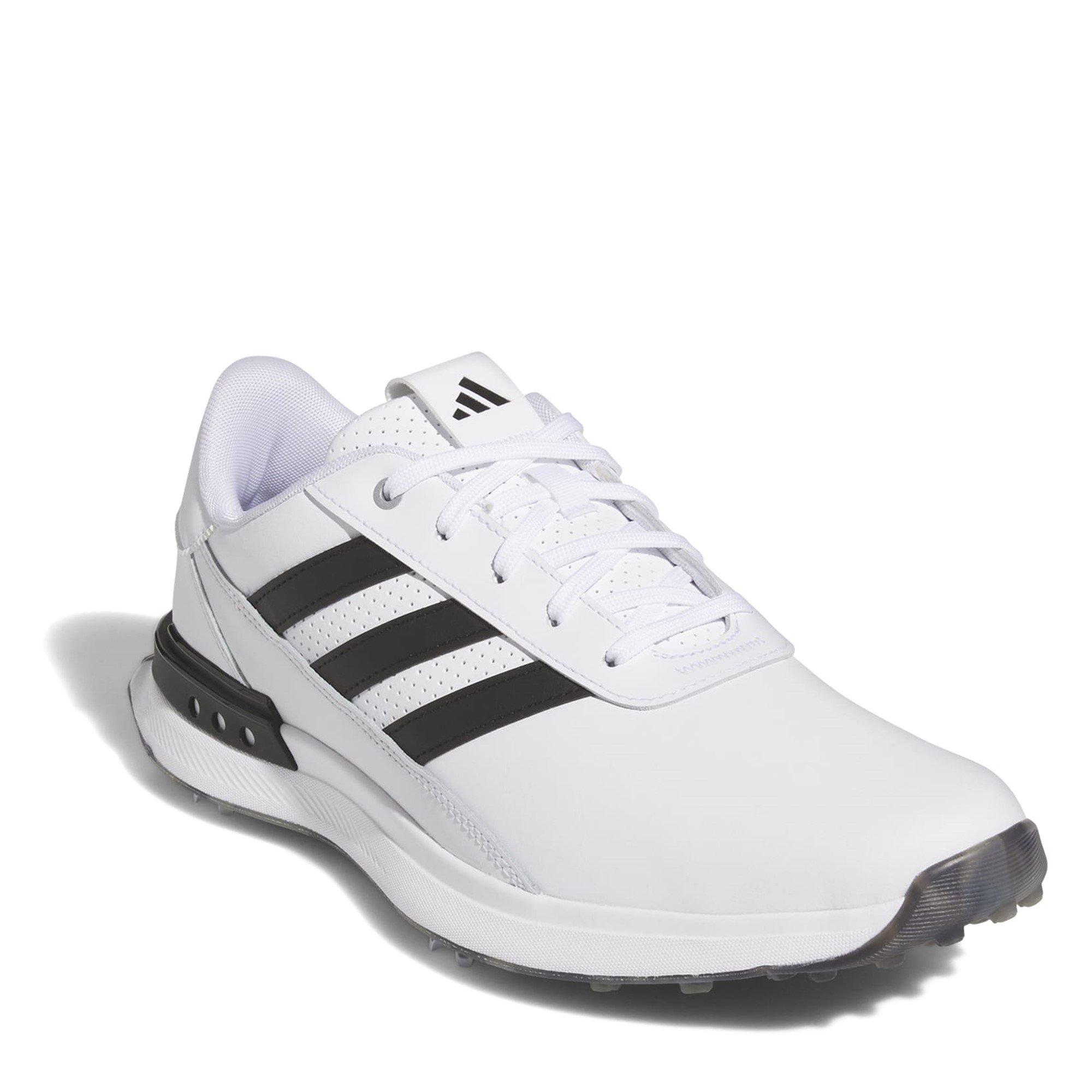 White/Blck/Slvr - adidas - S2G 2024 2025 Golf Shoes Adults - 3