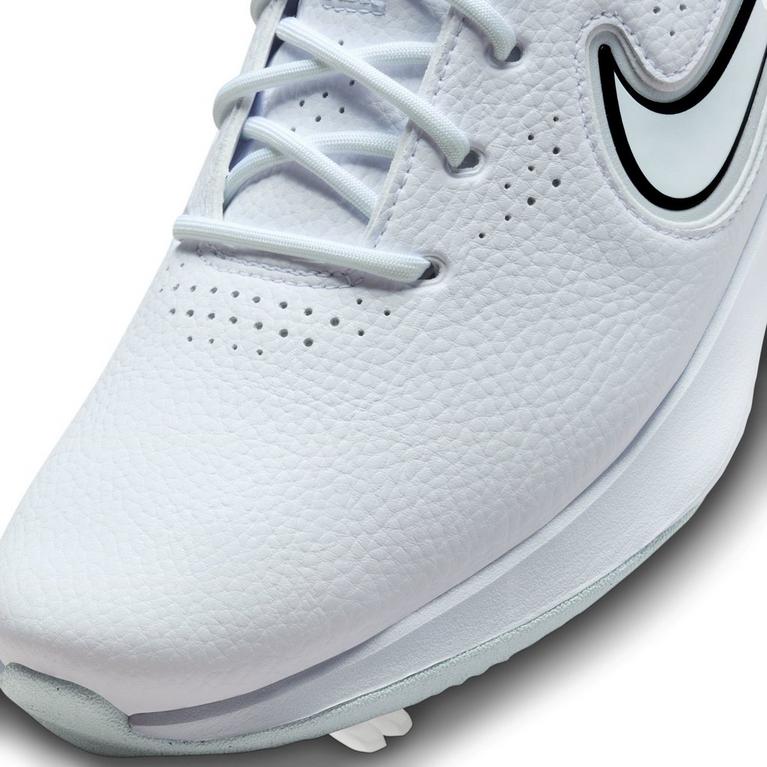 Wht/Blk/Pltnm - Nike - Victory Pro 3 Men's Golf Shoes (Wide) - 7