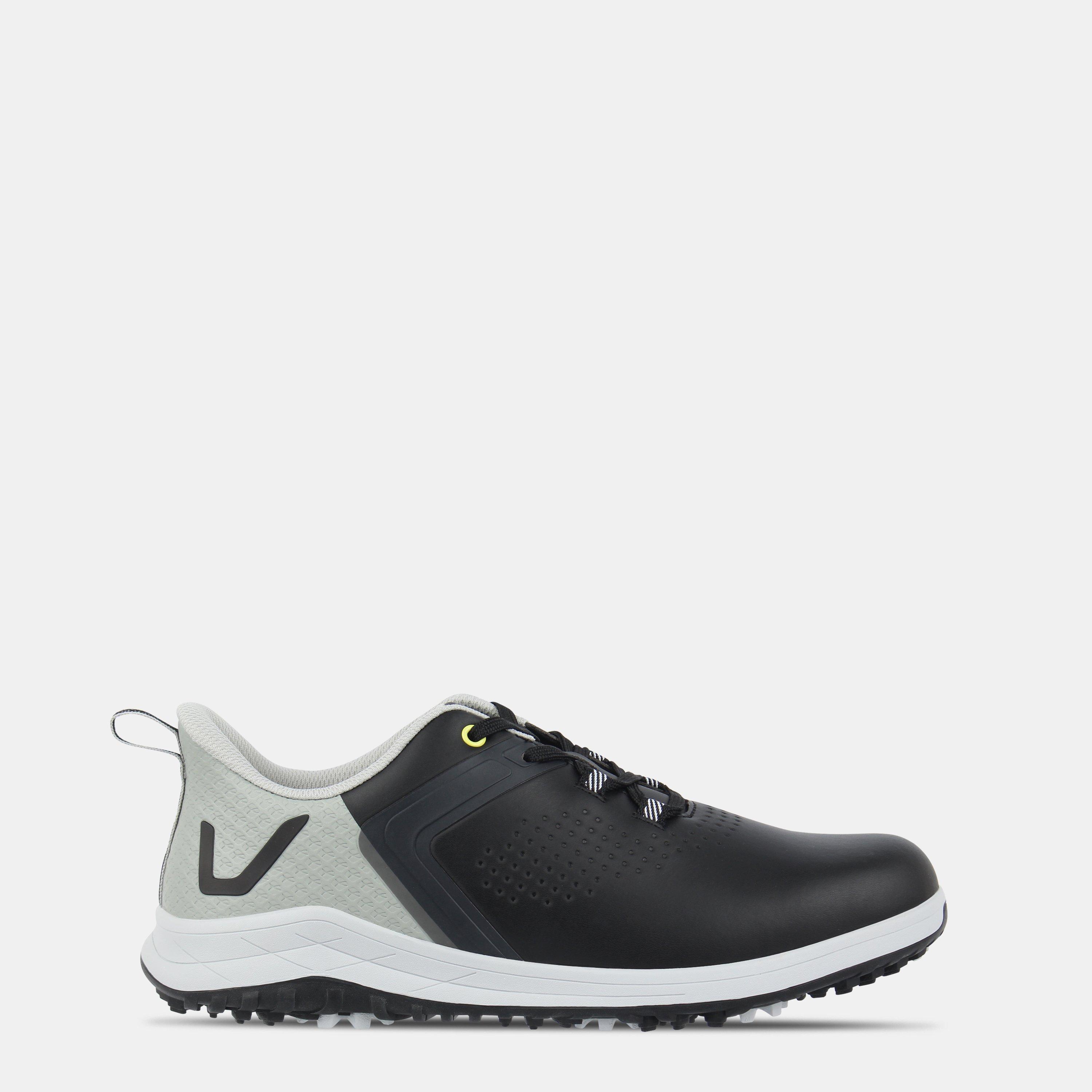 Slazenger Men's V Series Spiked Golf Shoes - Black - 9.5 (44)
