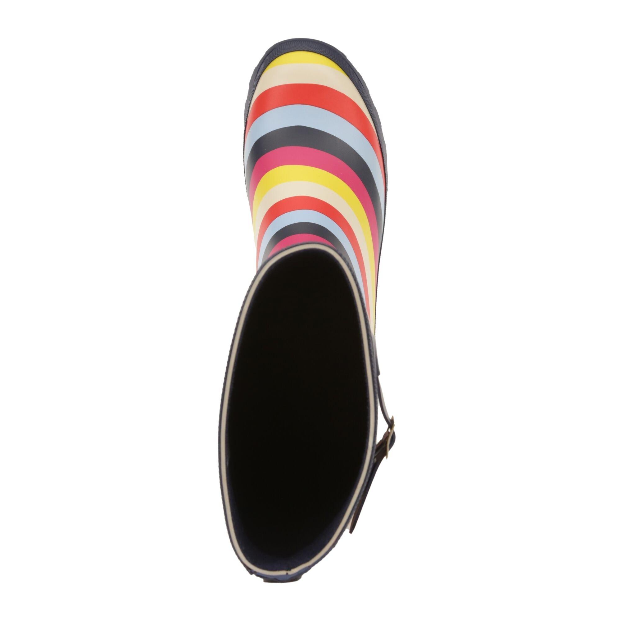 Multi Stripe - Regatta - Lady Fairweather II Cotton Lined Wellingtons - 6