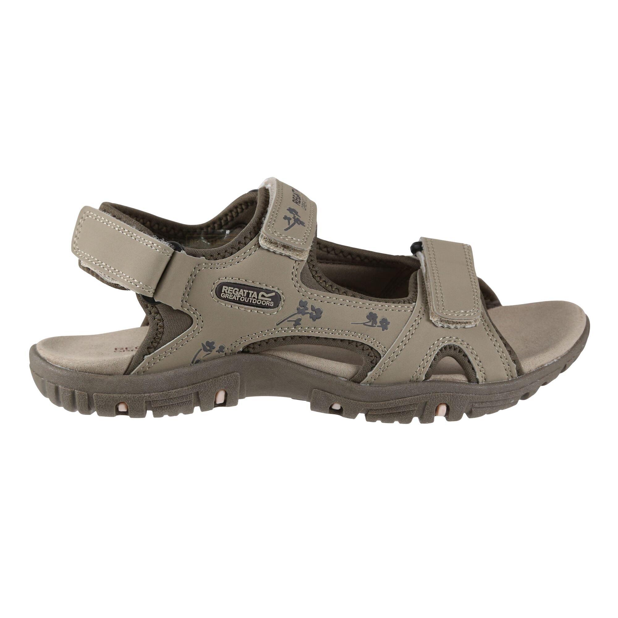Regatta Women's Haris Sandals - Prchmnt/Trtp - 7 (41)